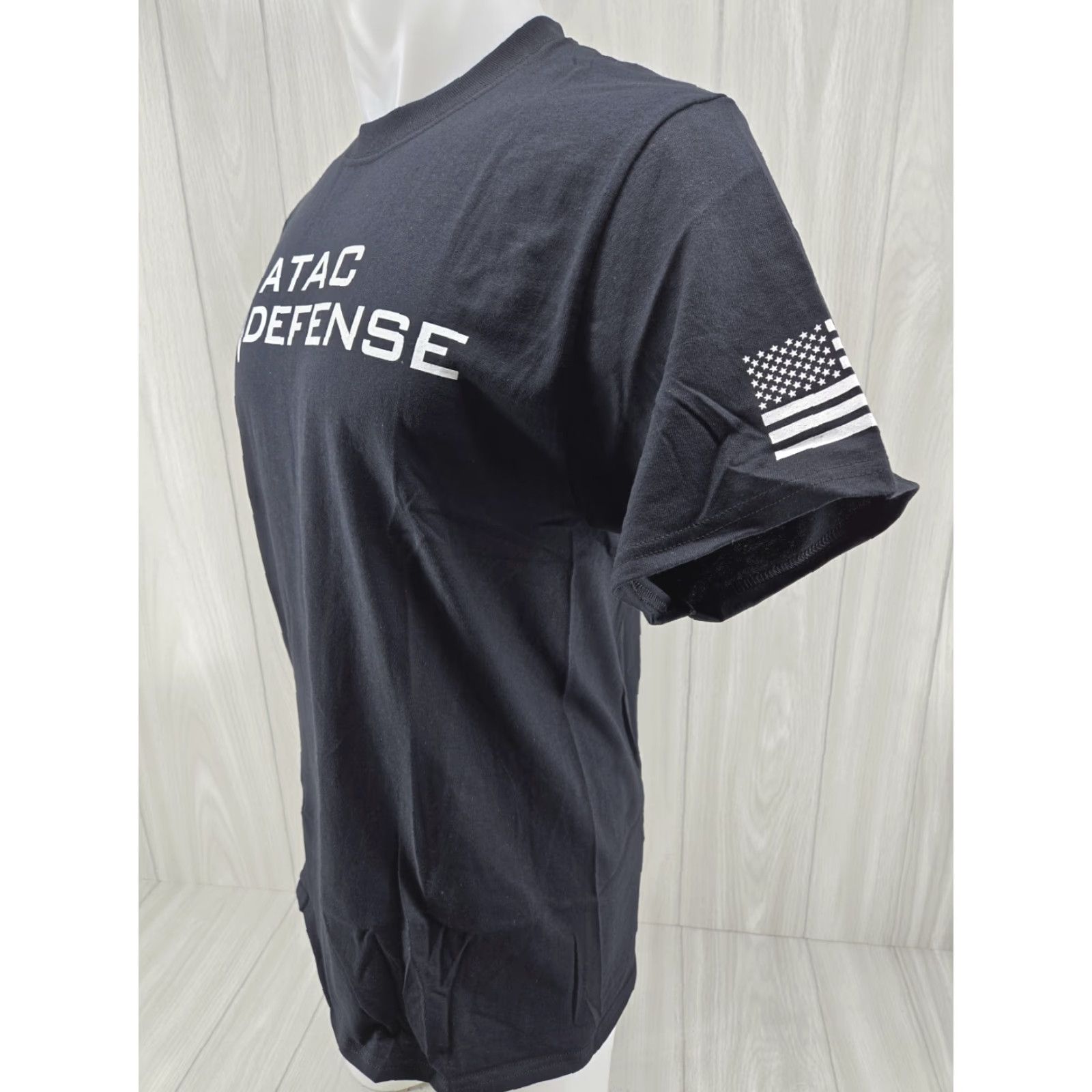 Port & Company VINTAGE? No — Port & Company ATAC Defense Black Shirt Mens M Short Sleeve Crew Neck Cotton Logo T-Shirt, Black, Regular Fit Size US M / EU 48-50 / 2 - 3 Thumbnail