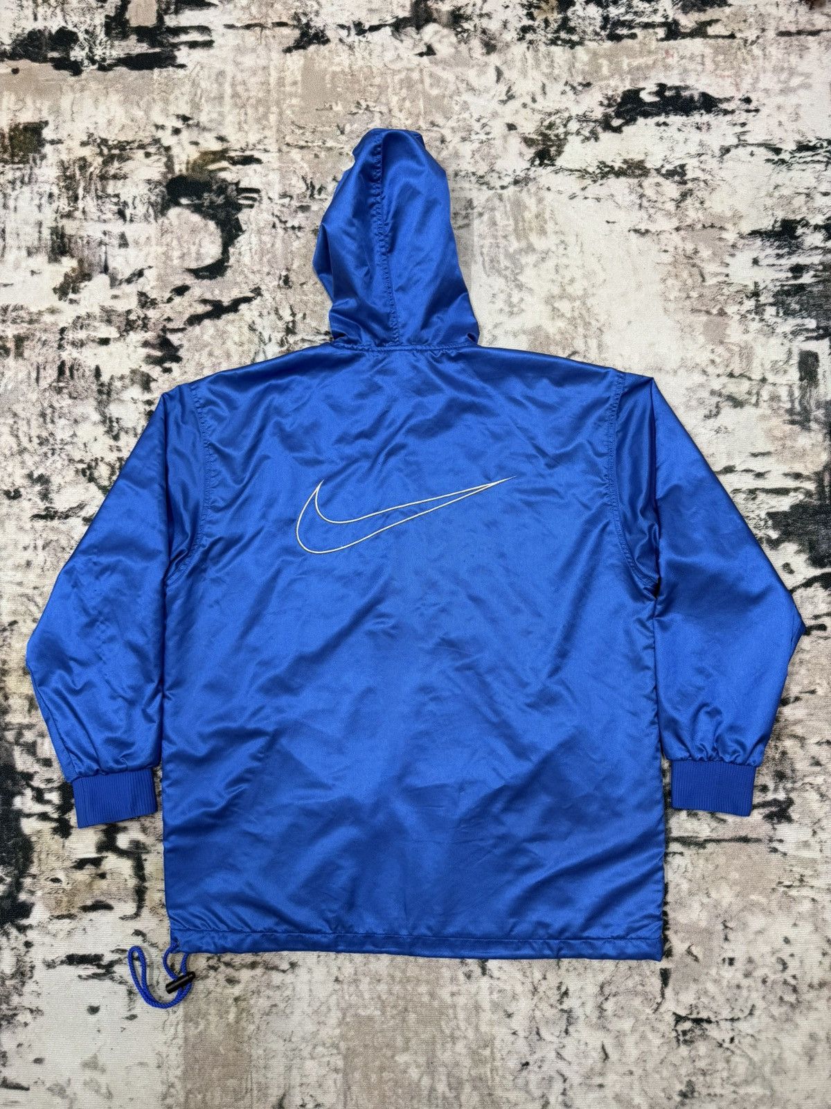 Nike Vintage 90s Nike Center Swoosh Halfzipper Pullover Jacket Size US L / EU 52-54 / 3 - 13 Thumbnail