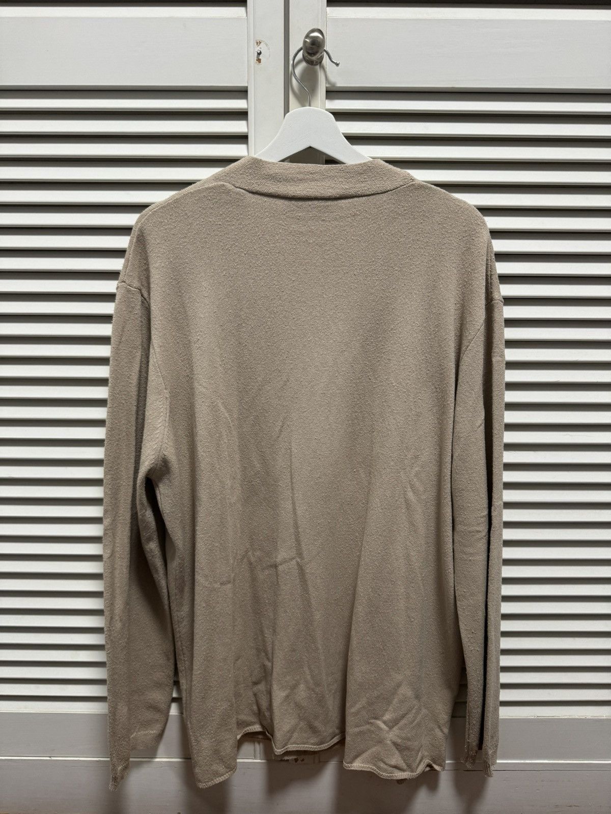 Our Legacy Beige Knitted Cardigan Size US M / EU 48-50 / 2 - 2 Thumbnail