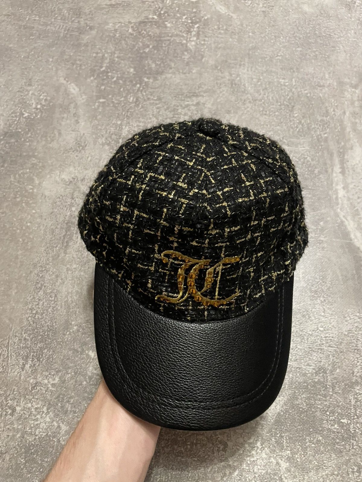 Juicy Couture Jeans Juice Couture Y2K Cap Hat Size ONE SIZE - 4 Thumbnail
