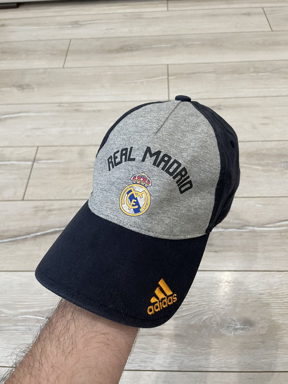 Adidas × Vintage Vintage Adidas Real Madrid Hat/Cap One Size Football Soccer Size ONE SIZE - 1 Thumbnail
