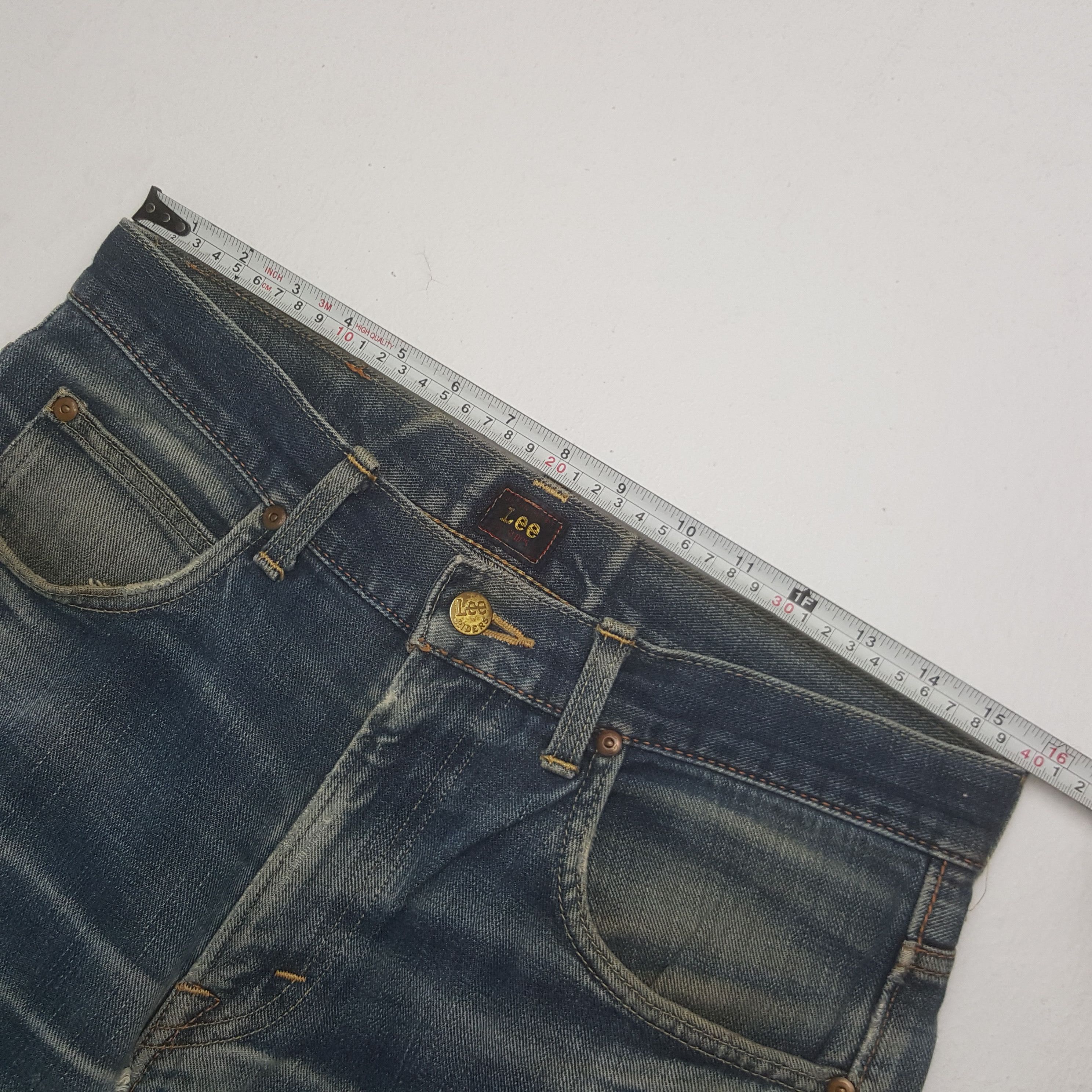 Lee Vintage Lee American Grunge Fading Style Denim Jeans Size US 31 - 9 Thumbnail