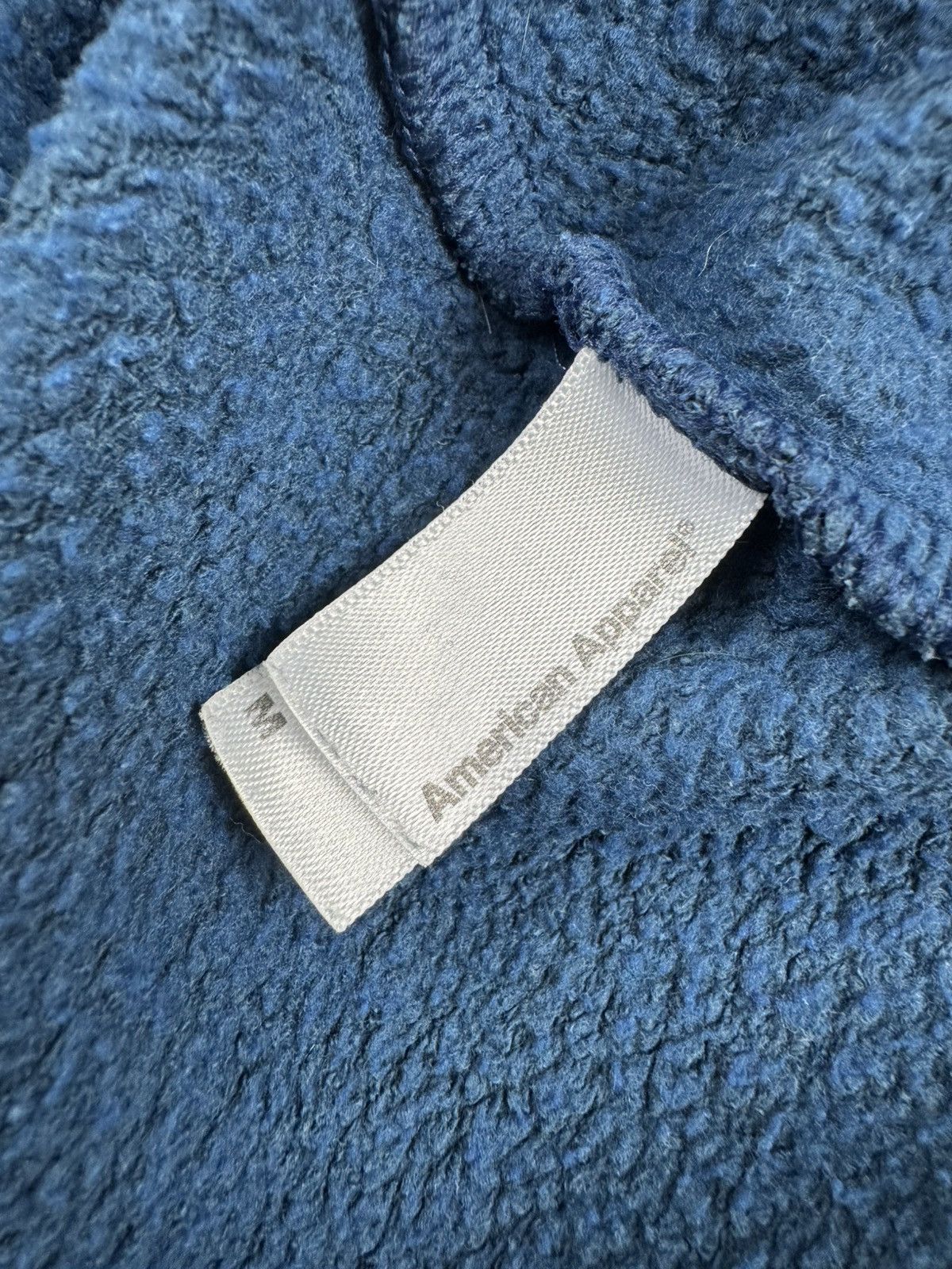 Apple × Vintage Vintage 00s Apple logo marine blue zip hoodie Boxy USA made Size US M / EU 48-50 / 2 - 8 Thumbnail