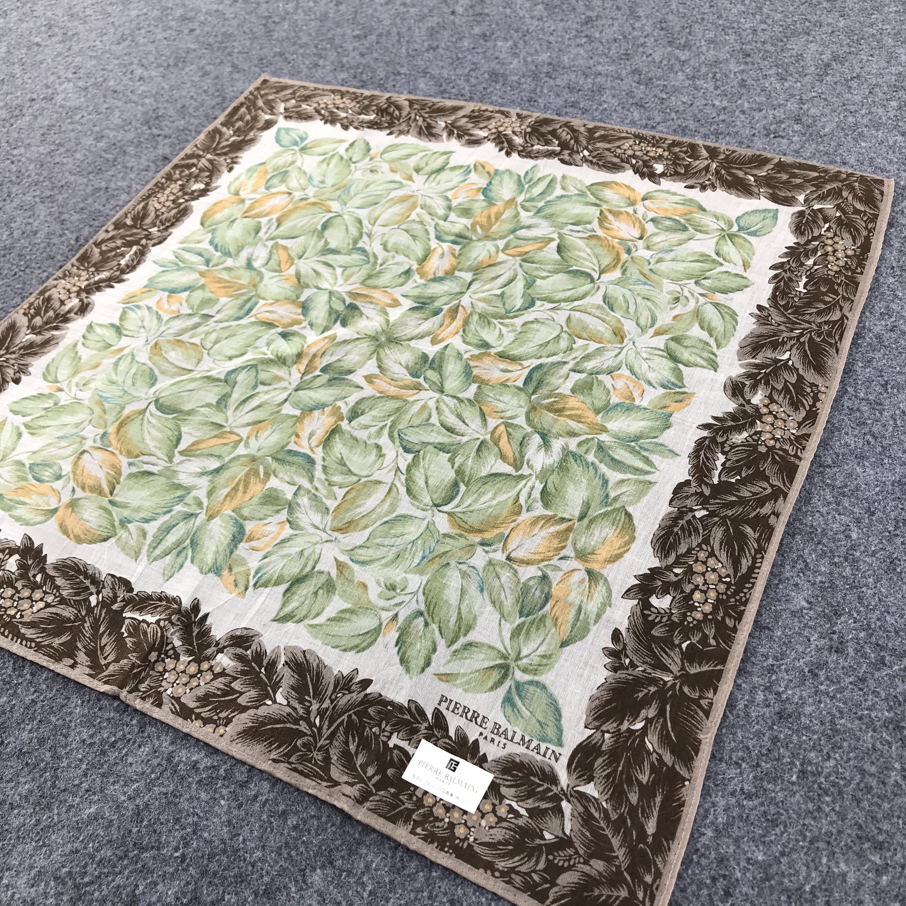 Pierre Balmain Pierre Balmain Handkerchief Neckerchief Bandana H535 Size ONE SIZE - 5 Thumbnail