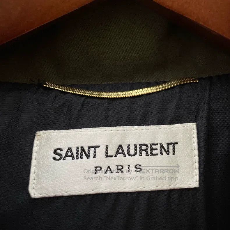 Saint Laurent Paris Saint Laurent Paris Green women's goose down jacket Size M / US 6-8 / IT 42-44 - 4 Thumbnail