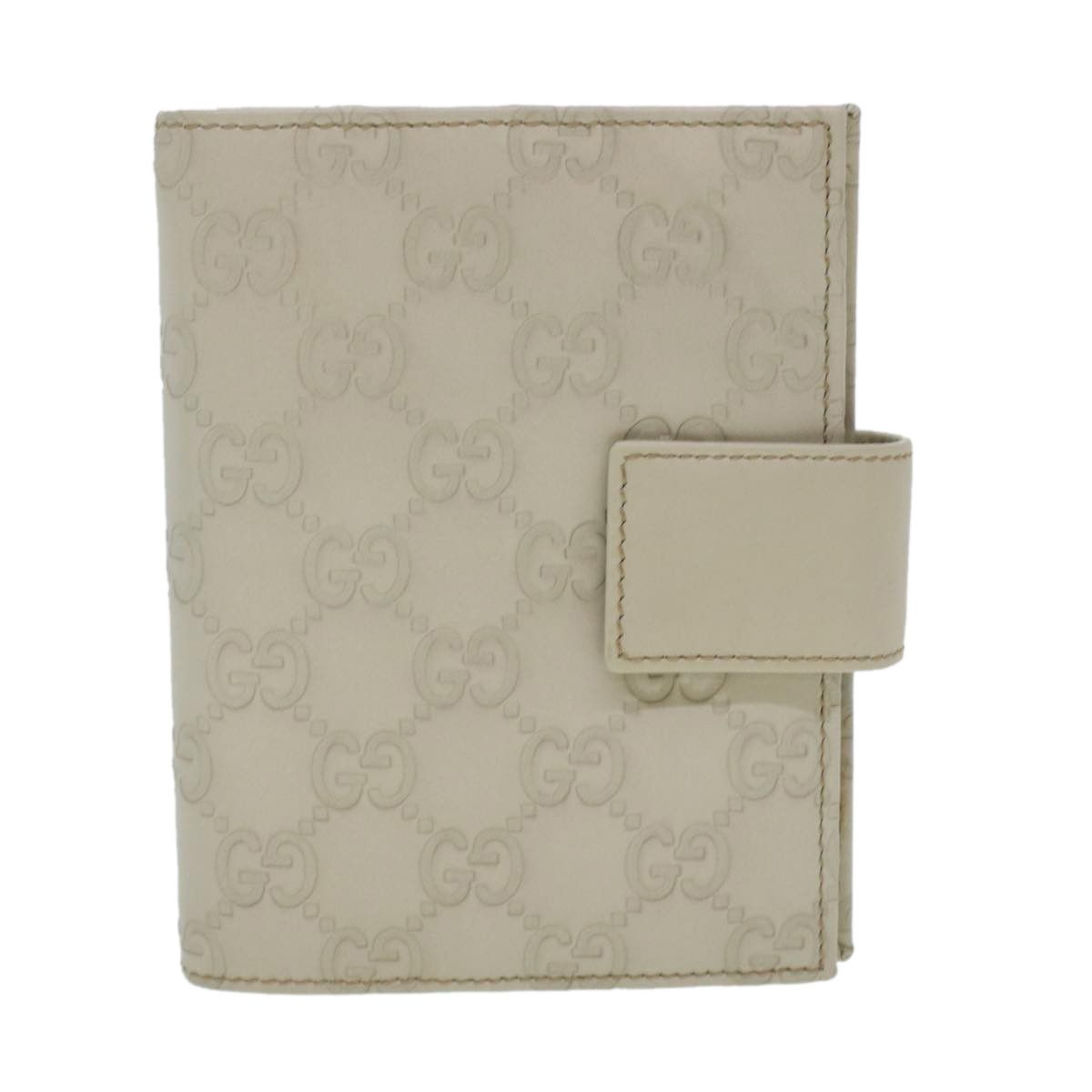 Gucci Gg Canvas White Canvas Wallet (Pre-Owned) Size ONE SIZE - 1 Thumbnail