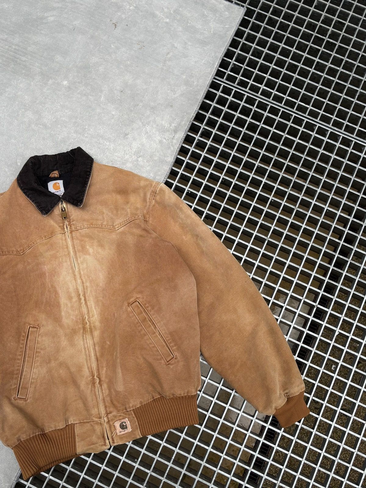 Carhartt × Vintage Carhartt J14 BRN Vintage Santa Fe Jacket Faded Size US M / EU 48-50 / 2 - 3 Thumbnail
