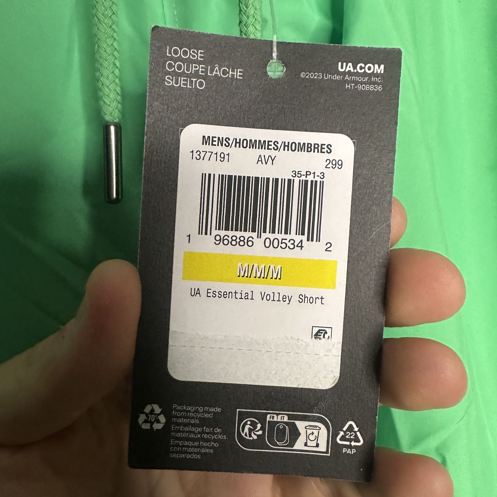 Under Armour Under Armour Men's Icon Volley Short 5.5" NWT Size Medium (V Size US 32 / EU 48 - 14 Thumbnail