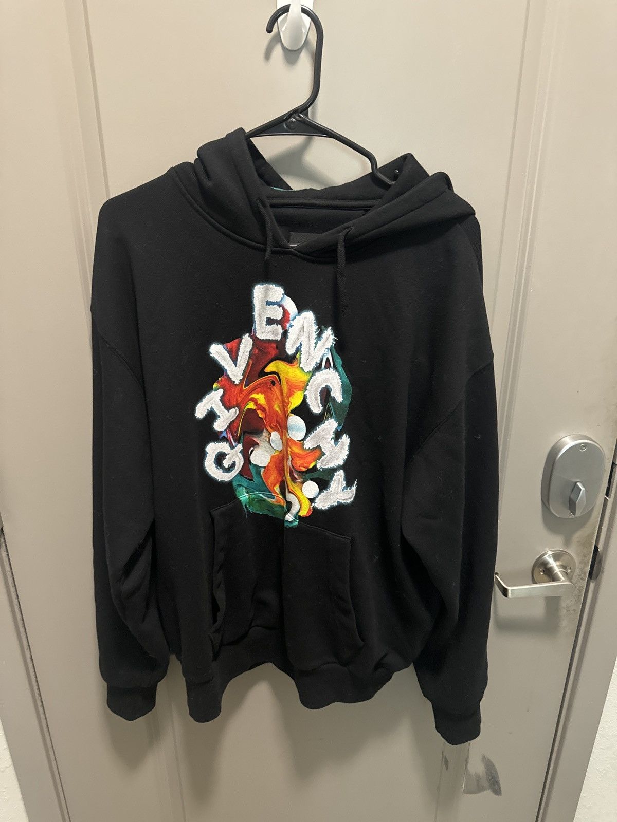 Givenchy Givenchy Abstract Hoodie Size US S / EU 44-46 / 1 - 1 Thumbnail
