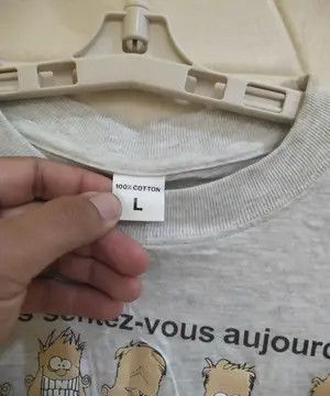 Cartoon Network Vintage Paris Cartoon Emotion Graphic Size US L / EU 52-54 / 3 - 5 Thumbnail