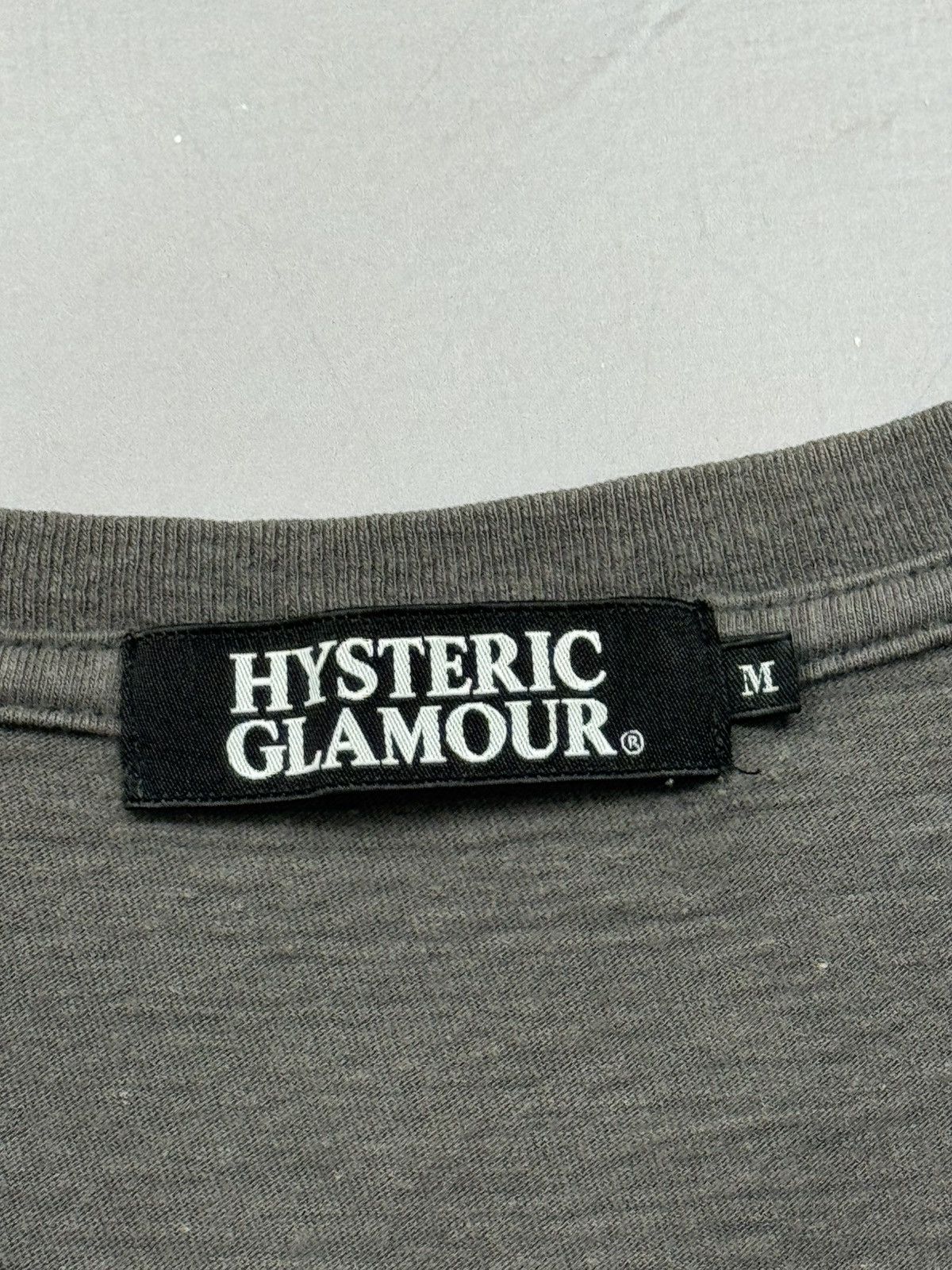 Hysteric Glamour Hysteric Glamour Spectacular Girl Jersey(Grey/M) Size US M / EU 48-50 / 2 - 5 Thumbnail