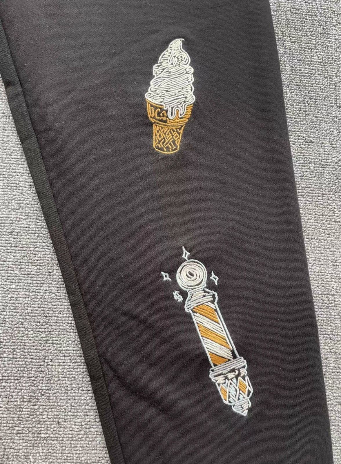 Billionaire Boys Club Billionaire Boys Club BBC Fully Embroidered Sweatpants Size US 33 - 3 Thumbnail