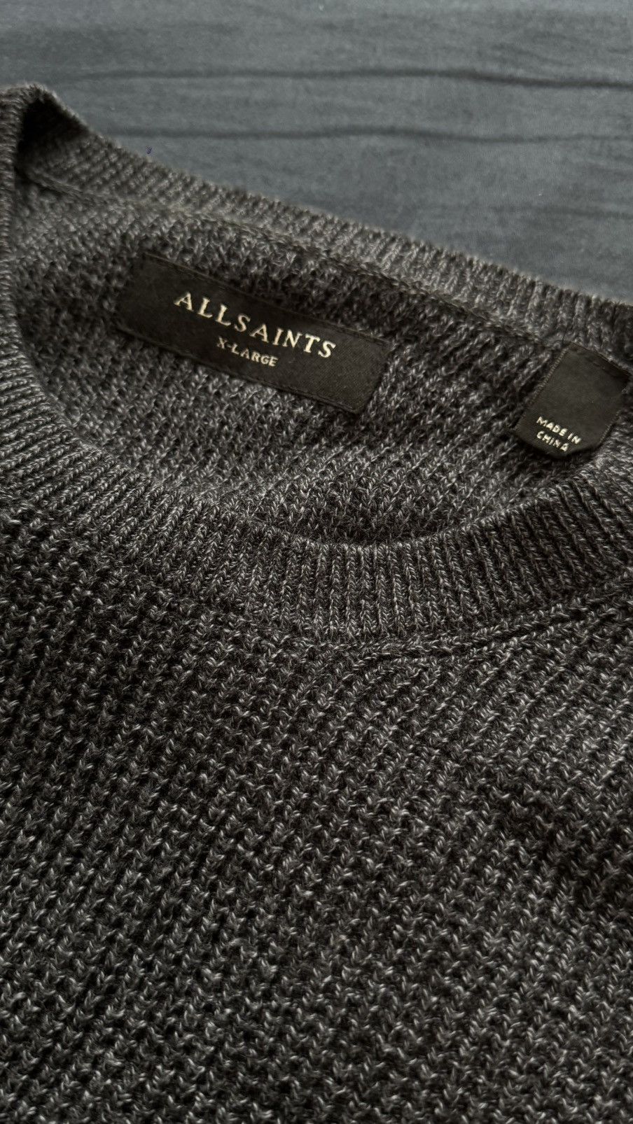 Allsaints Allsaints Knitted Sweater Size US XL / EU 56 / 4 - 4 Thumbnail