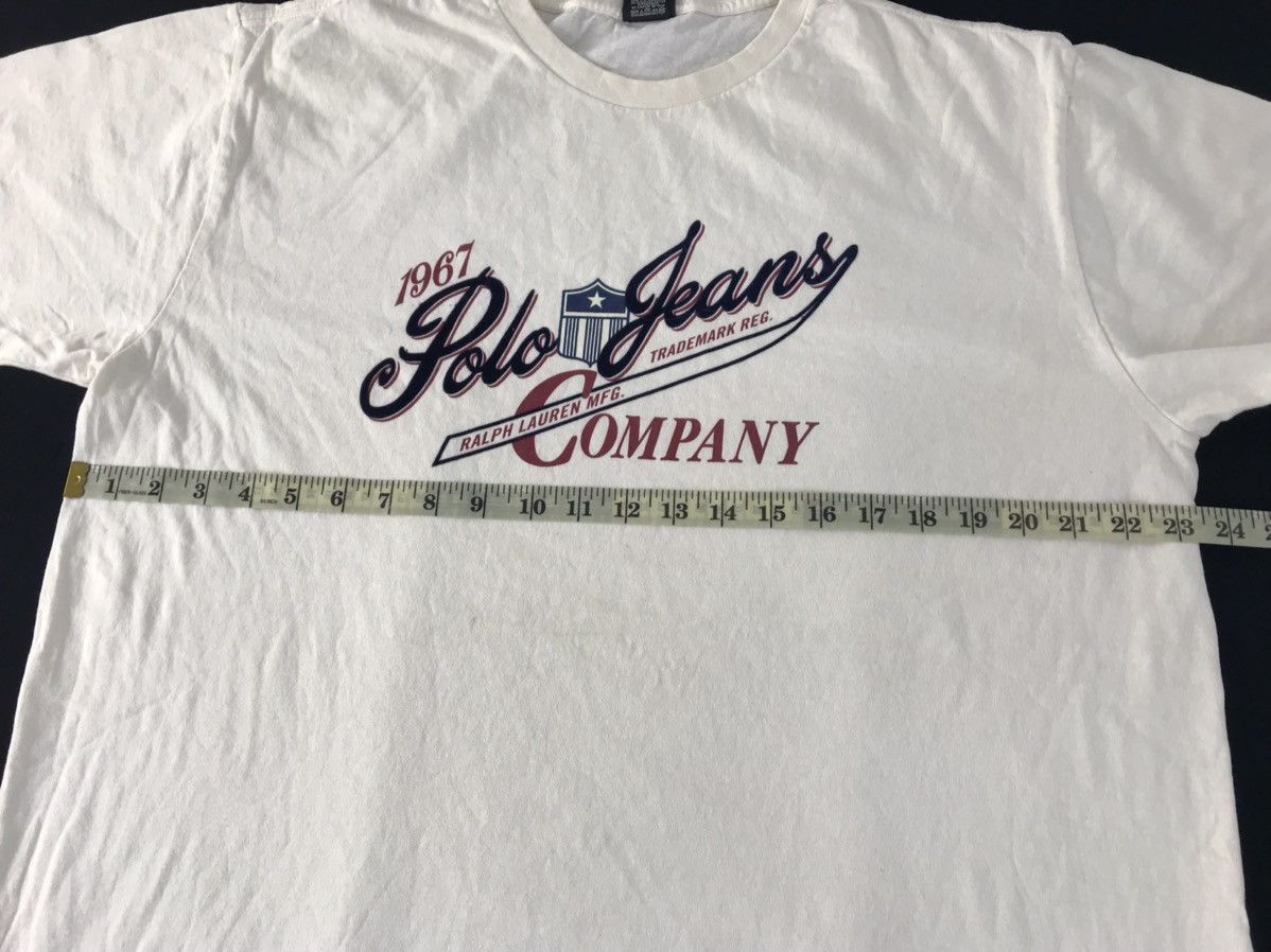 Polo Ralph Lauren Ralph Lauren Polo Jeans Company Spell Out Printed Tee Size US XL / EU 56 / 4 - 8 Thumbnail
