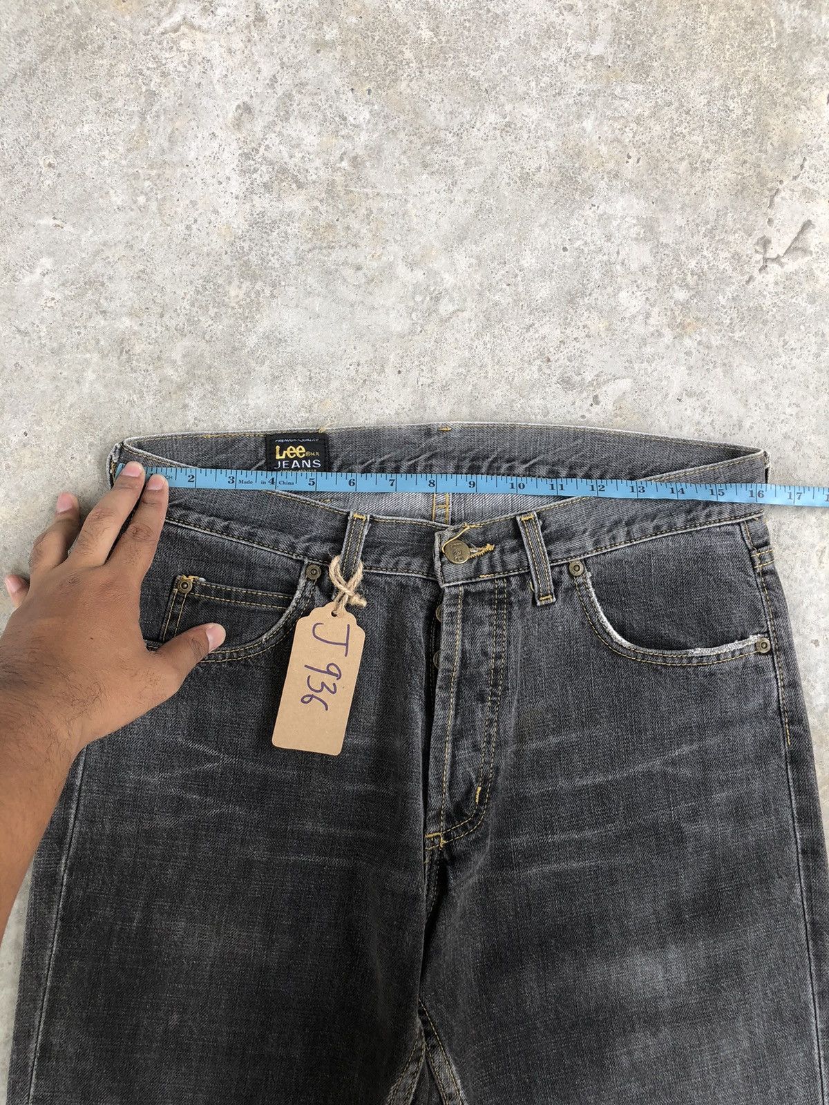Lee Japanese Lee Flared Jeans Distressed Jeans Size US 32 / EU 48 - 19 Thumbnail