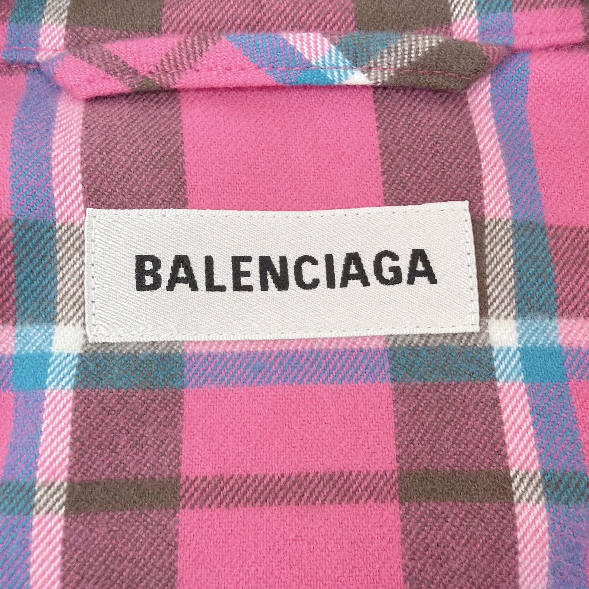 Balenciaga Balenciaga pink check jacket size 34 new with tags Size XXS / US 00 / IT 34 - 7 Thumbnail
