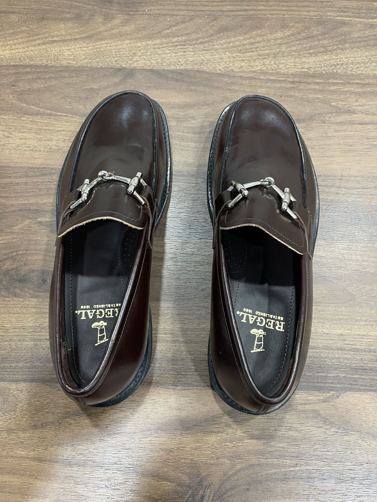 Japanese Brand REGAL HORSEBIT BROWN LOAFERS Size US 8 / EU 41 - 11 Thumbnail