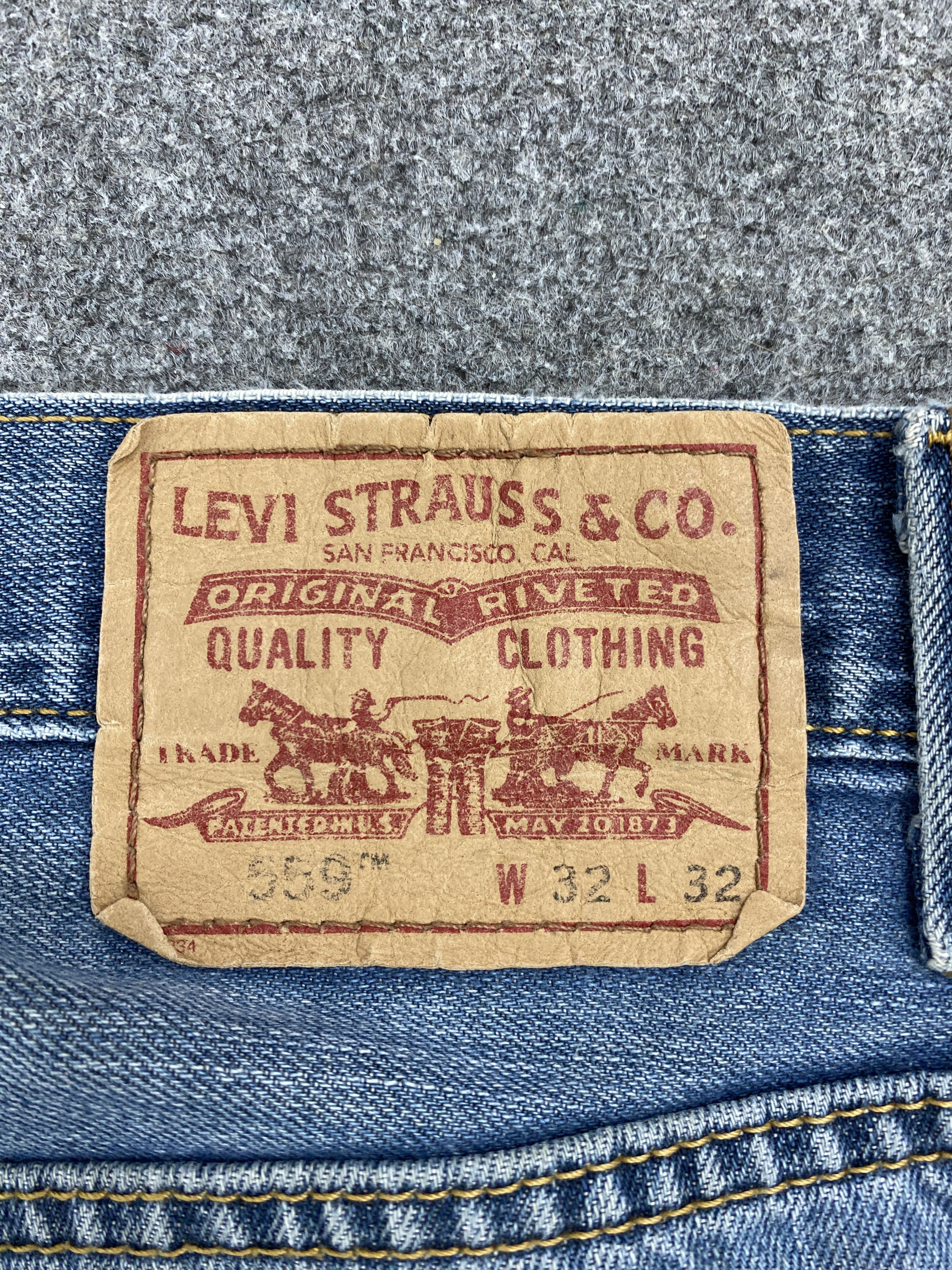 Levi's × Vintage Vintage Levis 559 Distressed Jeans Size US 32 / EU 48 - 5 Thumbnail