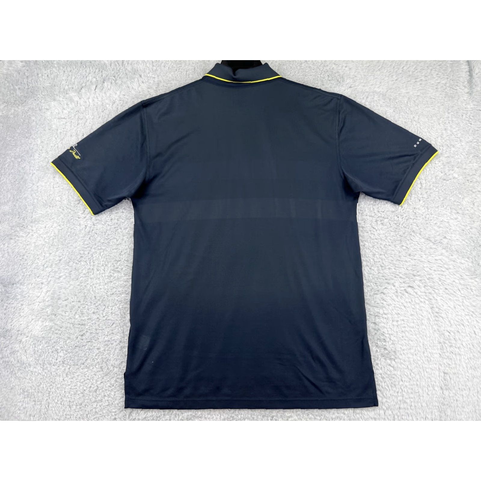 Vintage Dunning Polo Shirt Mens XL Striped Blue Lightweight Golf Volleyball Outdoor Sports Shirt Size US XL / EU 56 / 4 - 2 Thumbnail