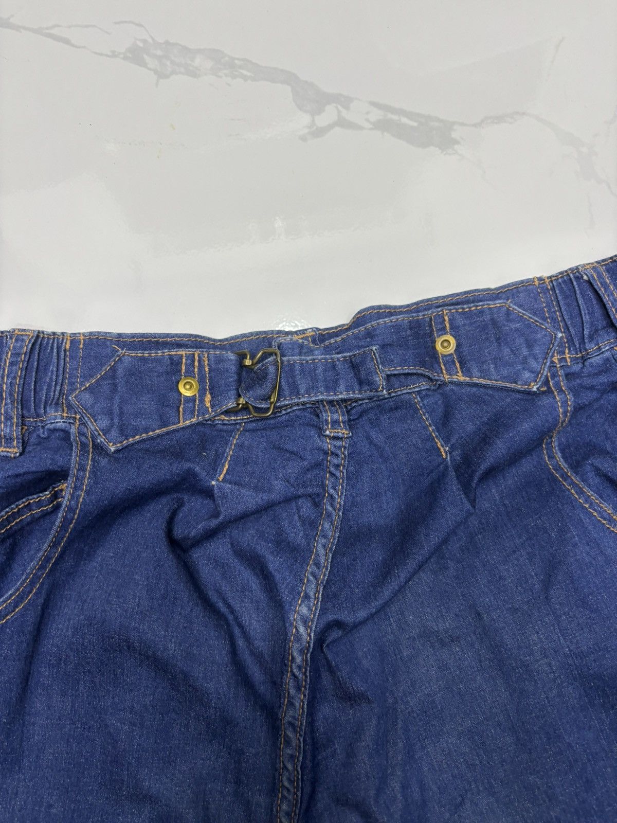 Issey Miyake × mercibeaucoup Vintage ISSEY MIYAKE MERCIBEAUCOUP BAGGY DENIM PANTS Size 28" / US 6 / IT 42 - 13 Thumbnail