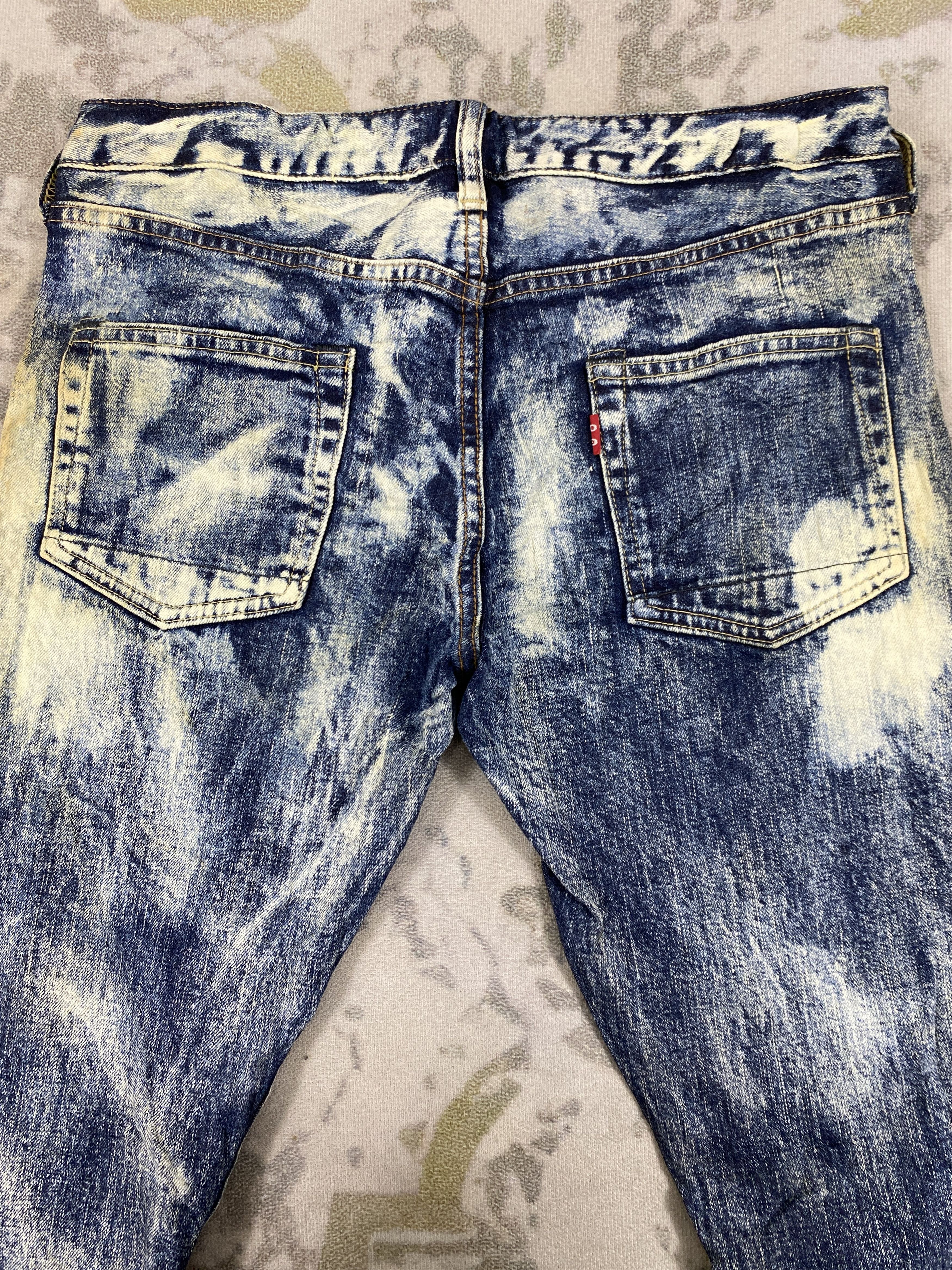Kapital Redline Go To Hollywood KAPITAL STYLE 31x33 Denim-JN3782 Size US 31 - 4 Thumbnail