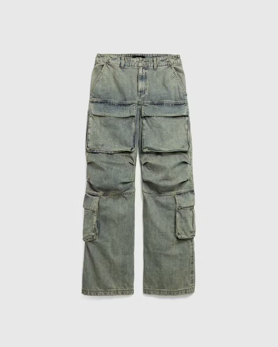 Entire Studios Heavy Denim Cargo Surface Wave Size US 30 / EU 46 - 7 Thumbnail