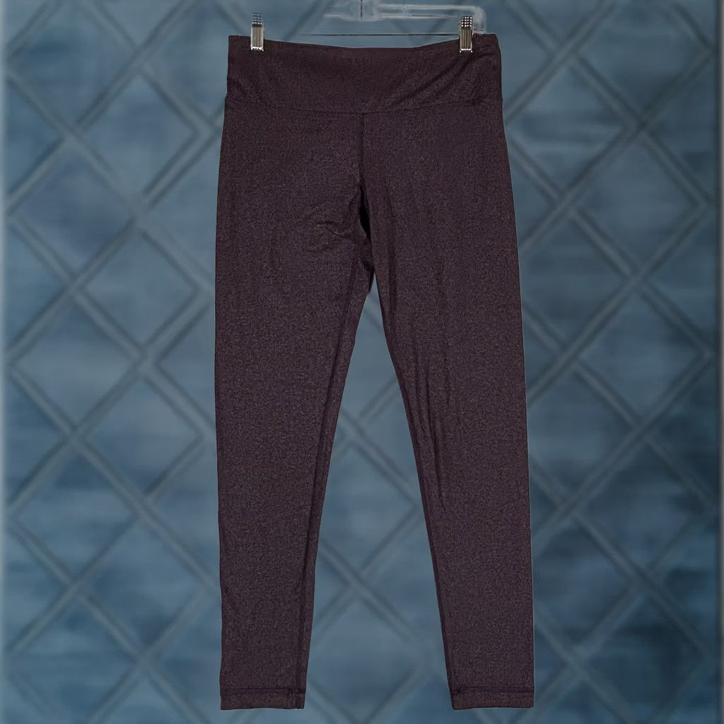 Vintage RBX Leggings Size Medium Activewear Stretch Side Pockets Maroon Red Yoga Gym Run Womens M Leggings Size 32" / US 10 / IT 46 - 1 Thumbnail