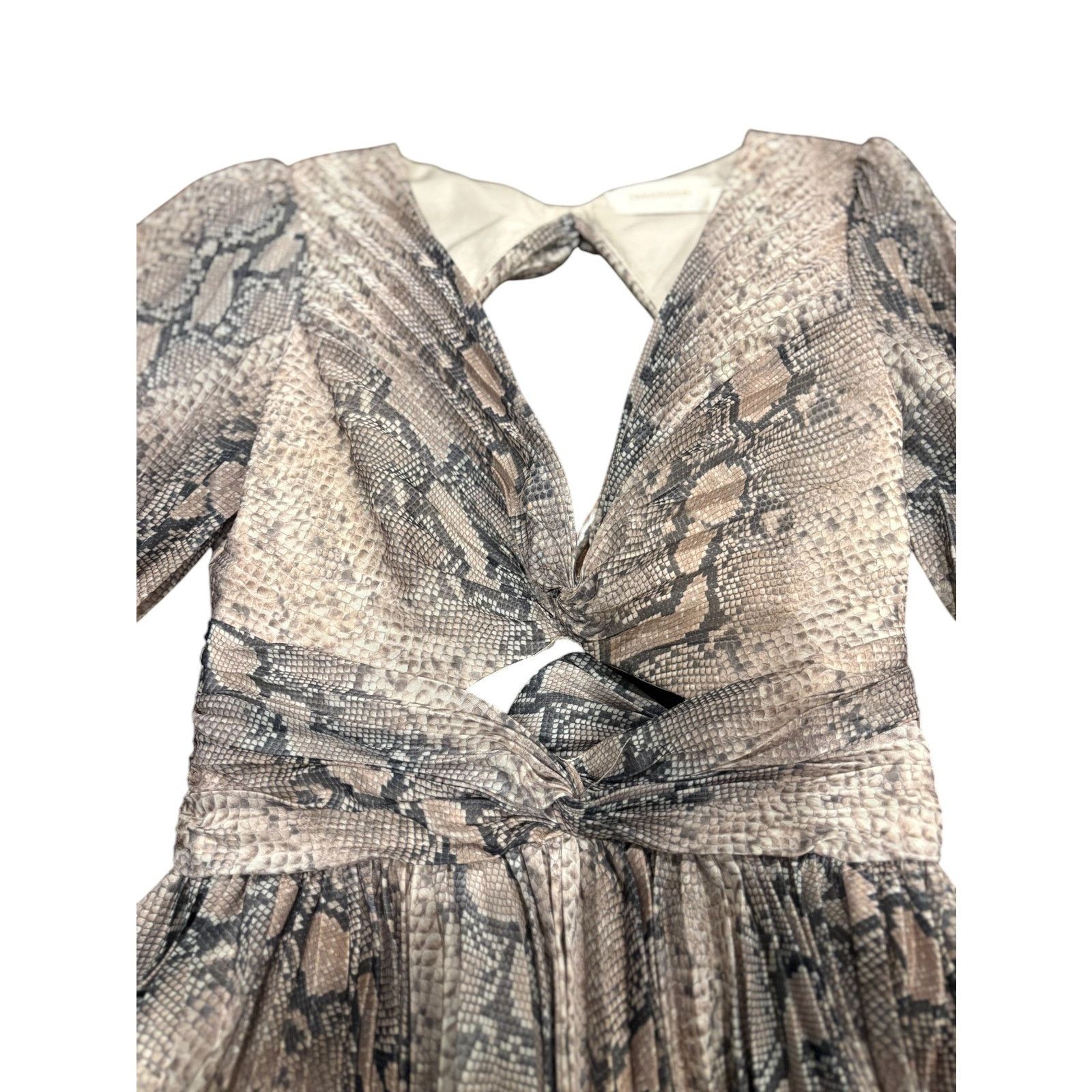 Zimmermann ZIMMERMANN Altered Corsage Pleated Asymmetric Dress 0 Size XS / US 0-2 / IT 36-38 - 7 Thumbnail