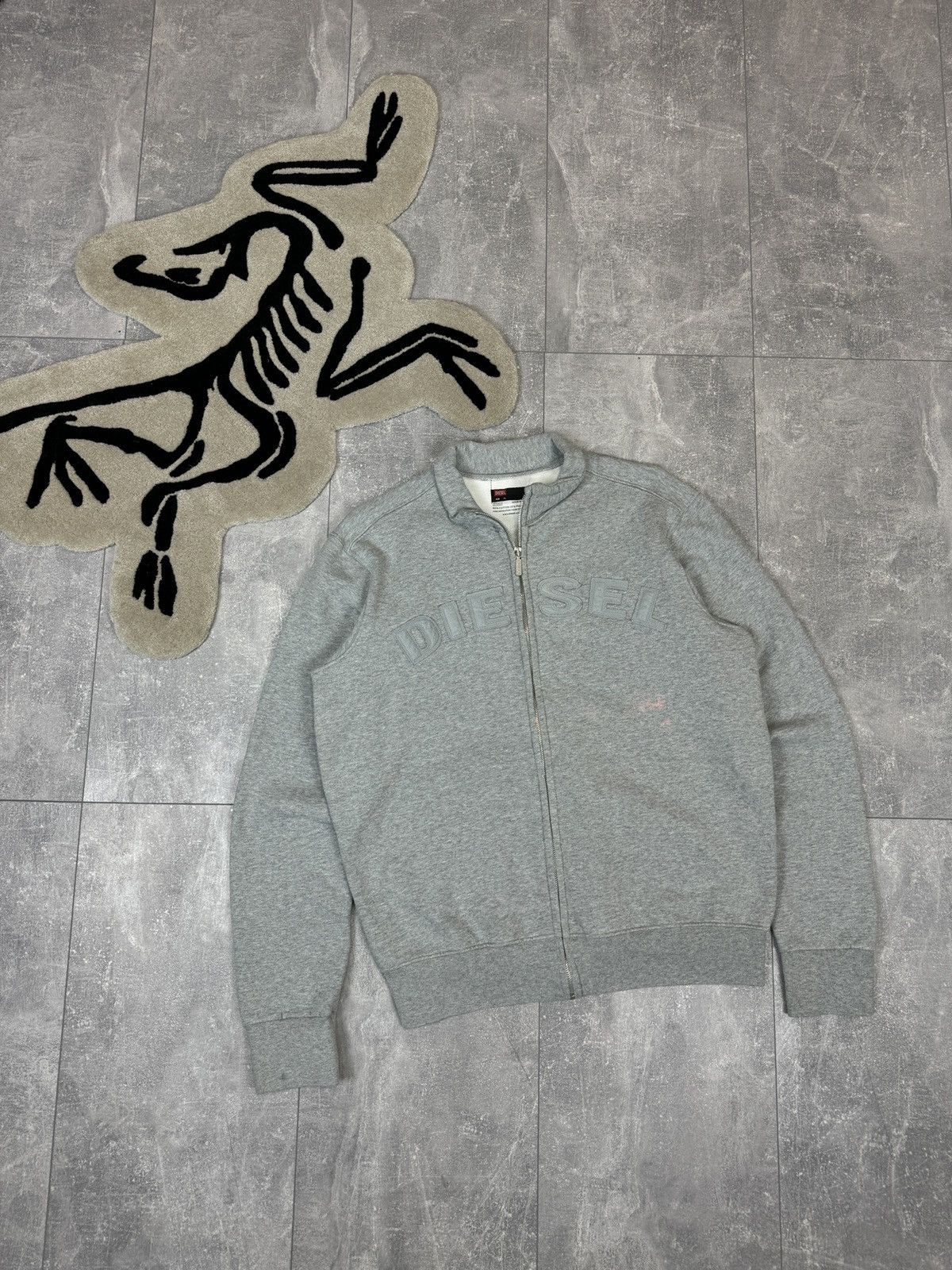 Diesel × Vintage Vintage Y2k Diesel Archive Zip Sweatshirt 00s