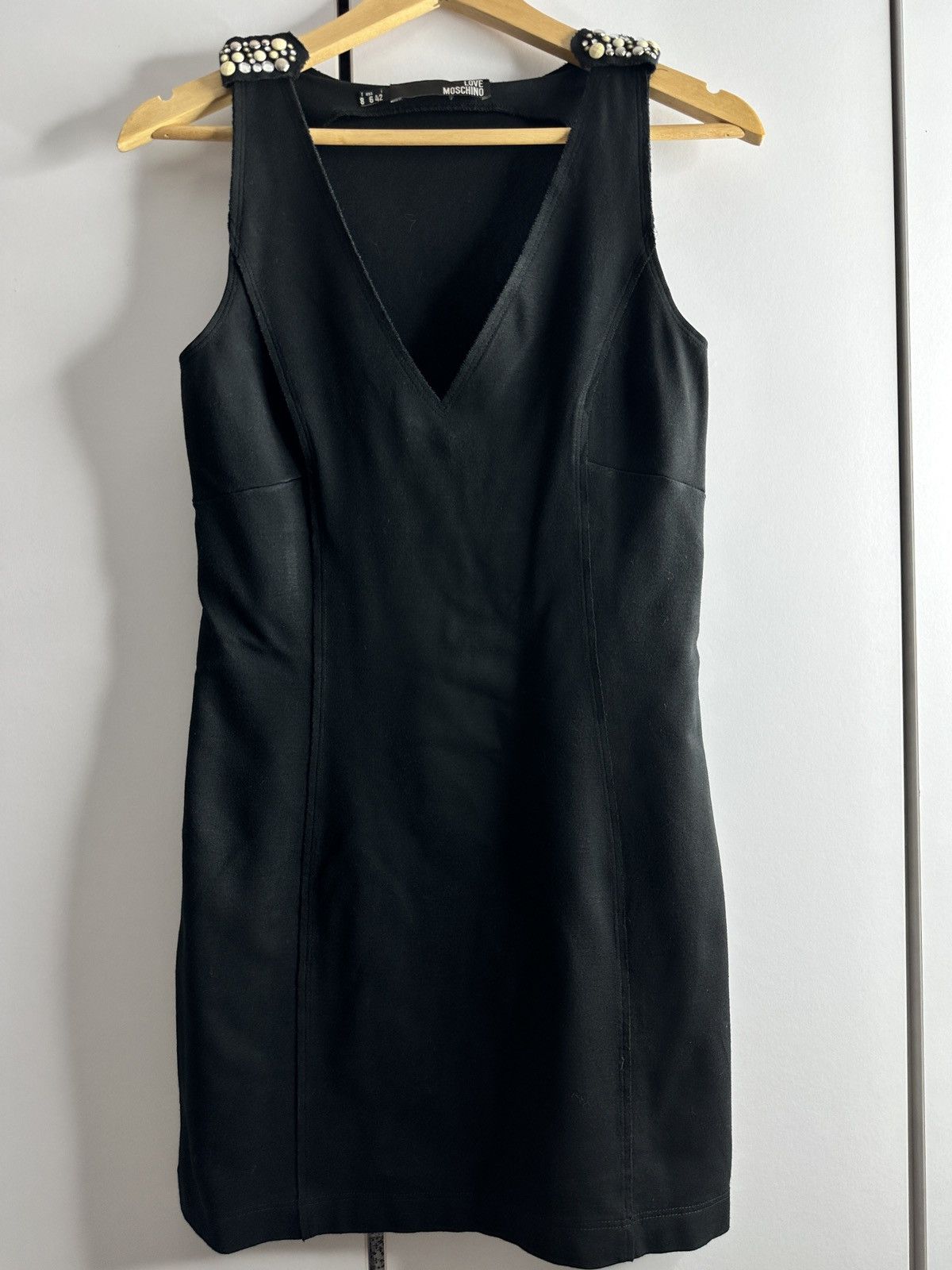Love Moschino Black dress love Moschino Size M / US 6-8 / IT 42-44 - 7 Thumbnail