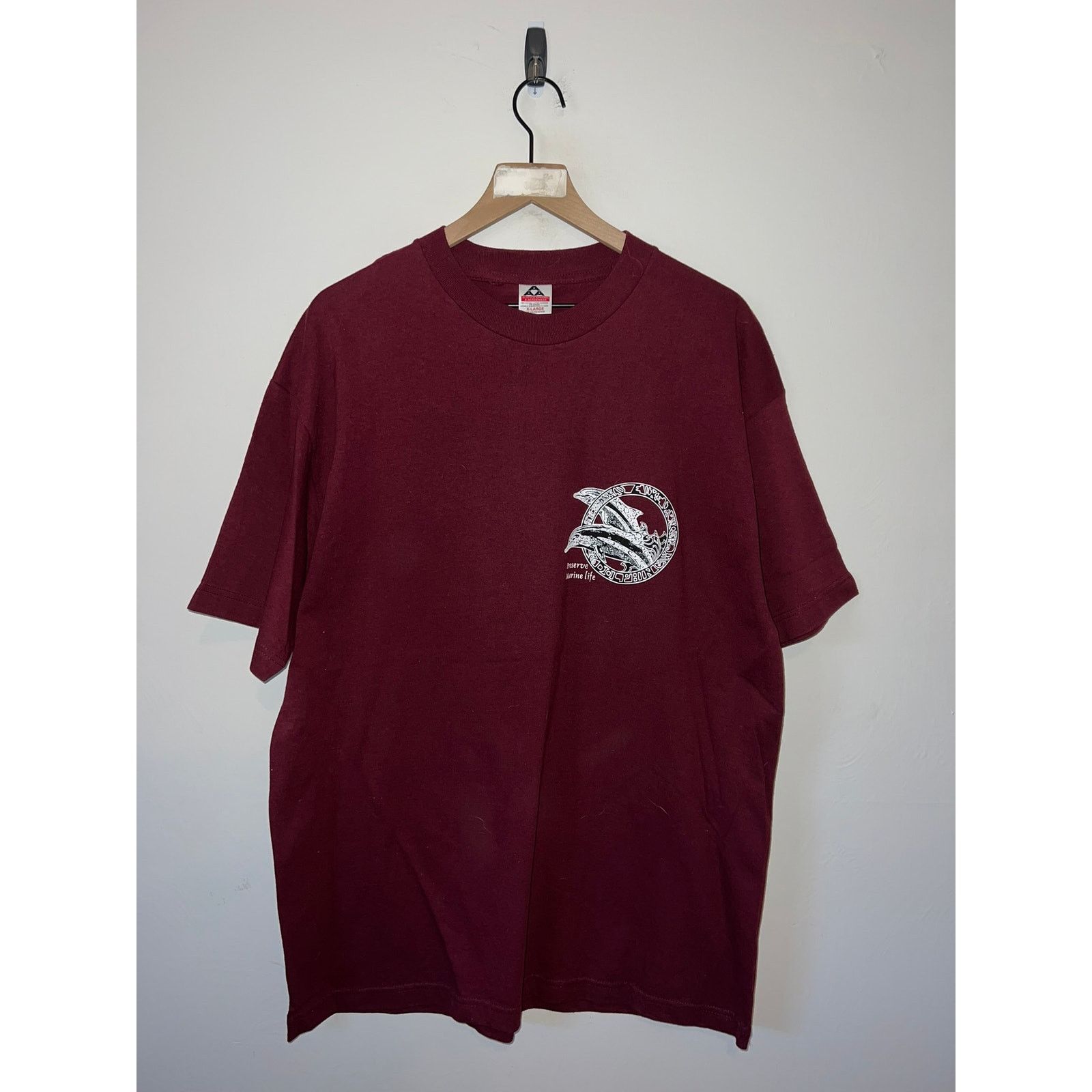 Alstyle Vintage Marine Life Shirt Preserve Earth San Diego Tee VTG Size US XL / EU 56 / 4 - 2 Thumbnail