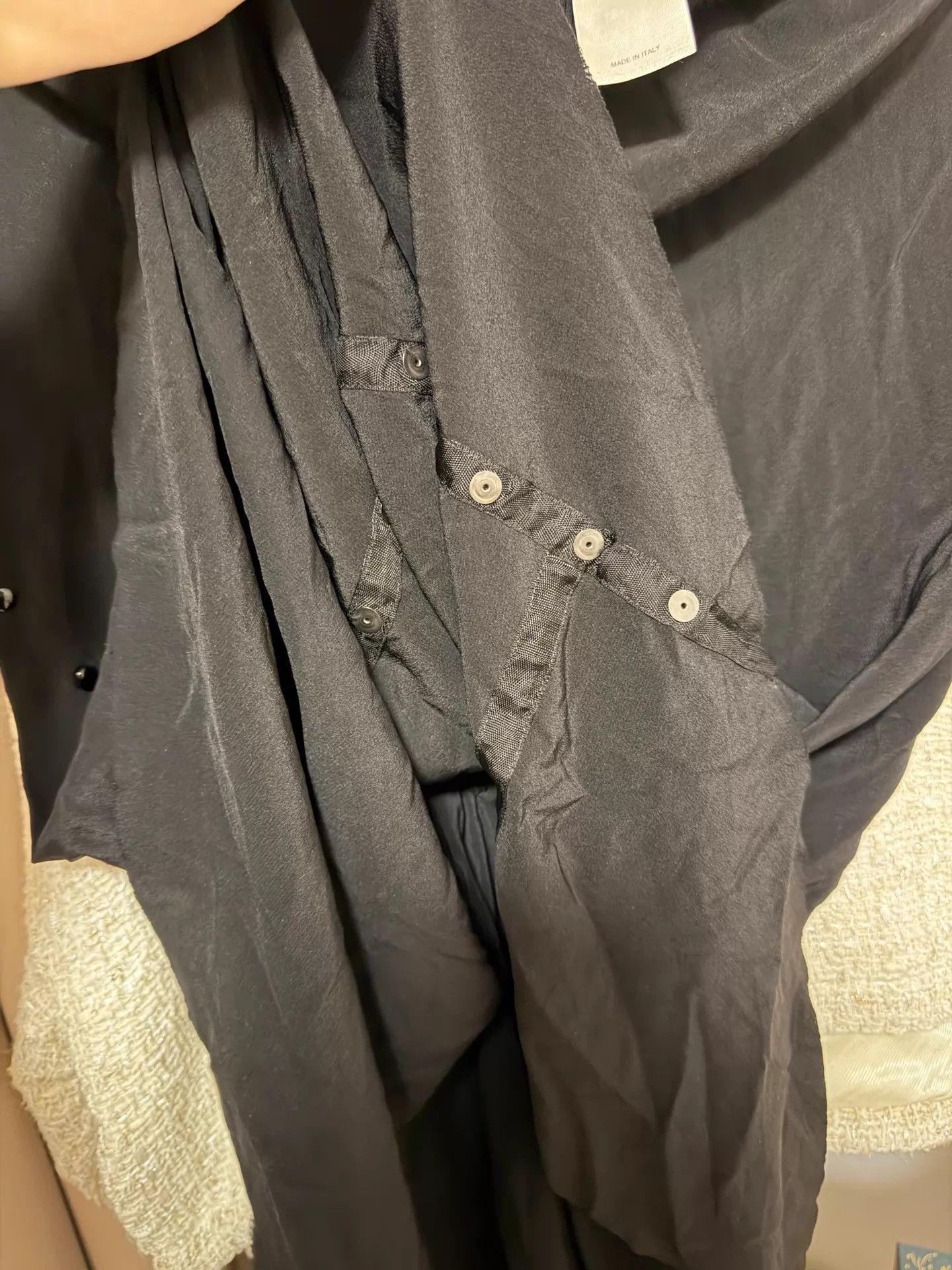 Rick Owens Rick Owens Babel SS19 Silk Satin Mermaid Dress 38 Size 26" / US 2 / IT 38 - 6 Thumbnail