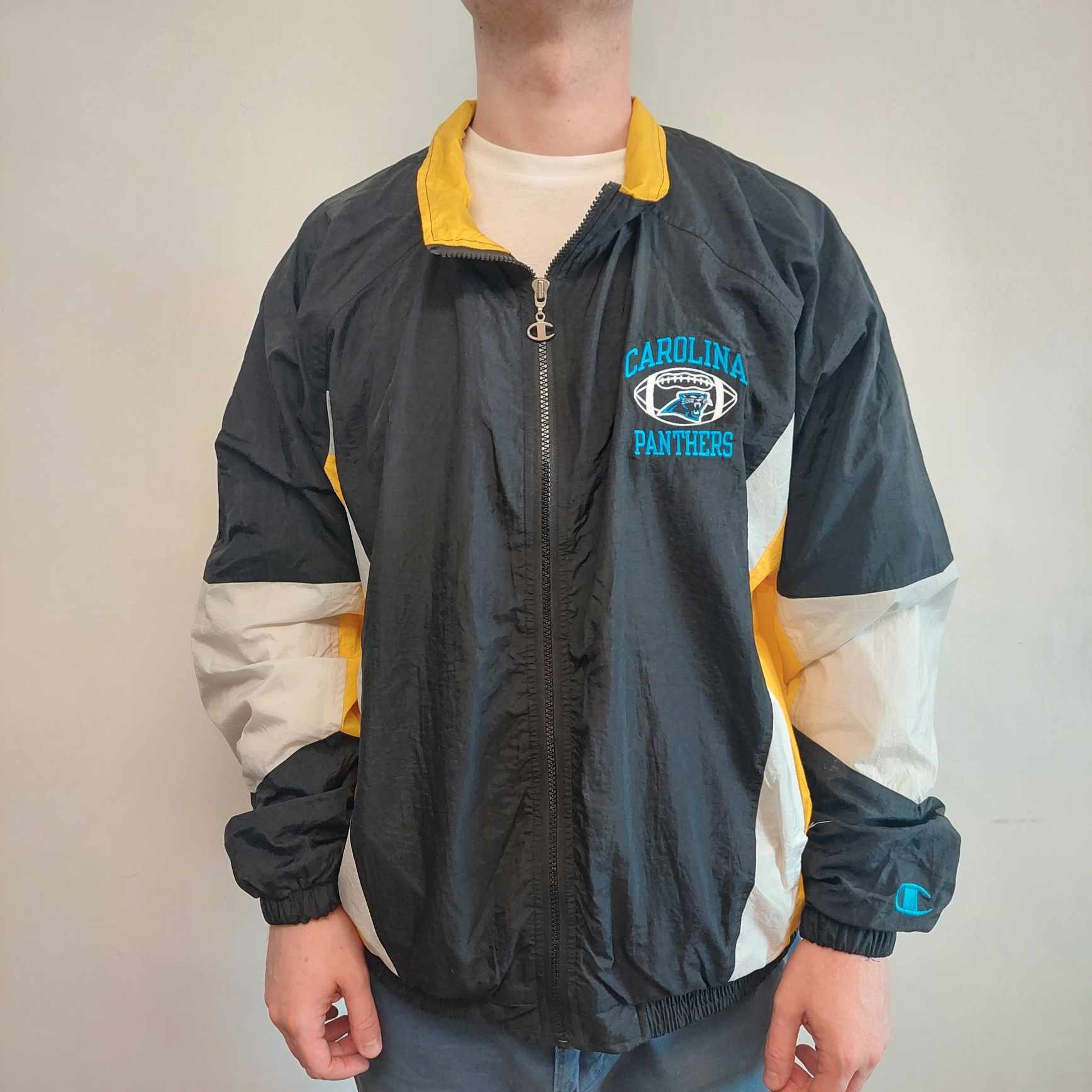 Champion Vintage Champion Starter Pro Line Carolina Panthers NFL Size US XL / EU 56 / 4 - 2 Thumbnail