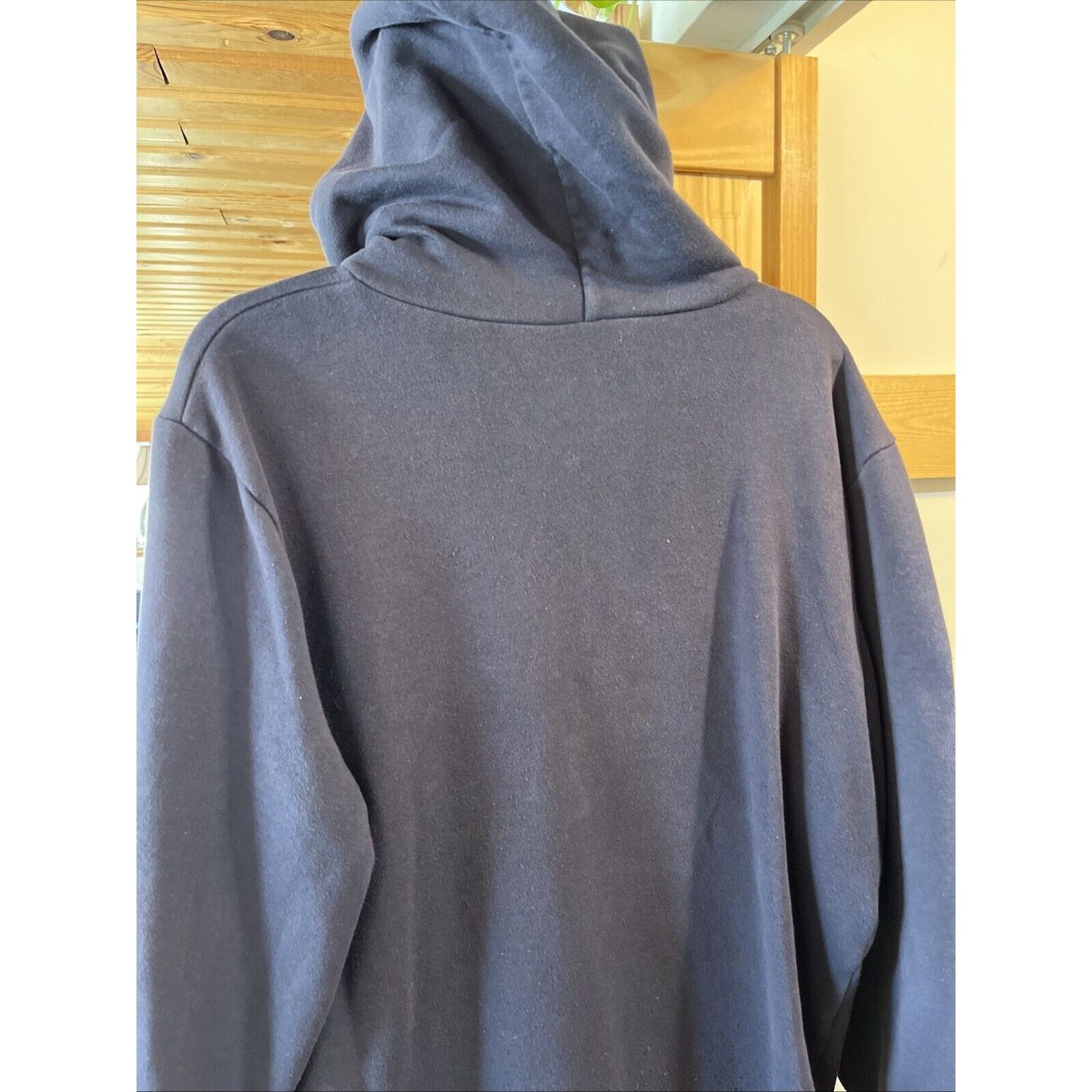 Comune Comune Men L Navy Blue Hooded Jacket Cotton Polyester Skater Size US L / EU 52-54 / 3 - 9 Thumbnail