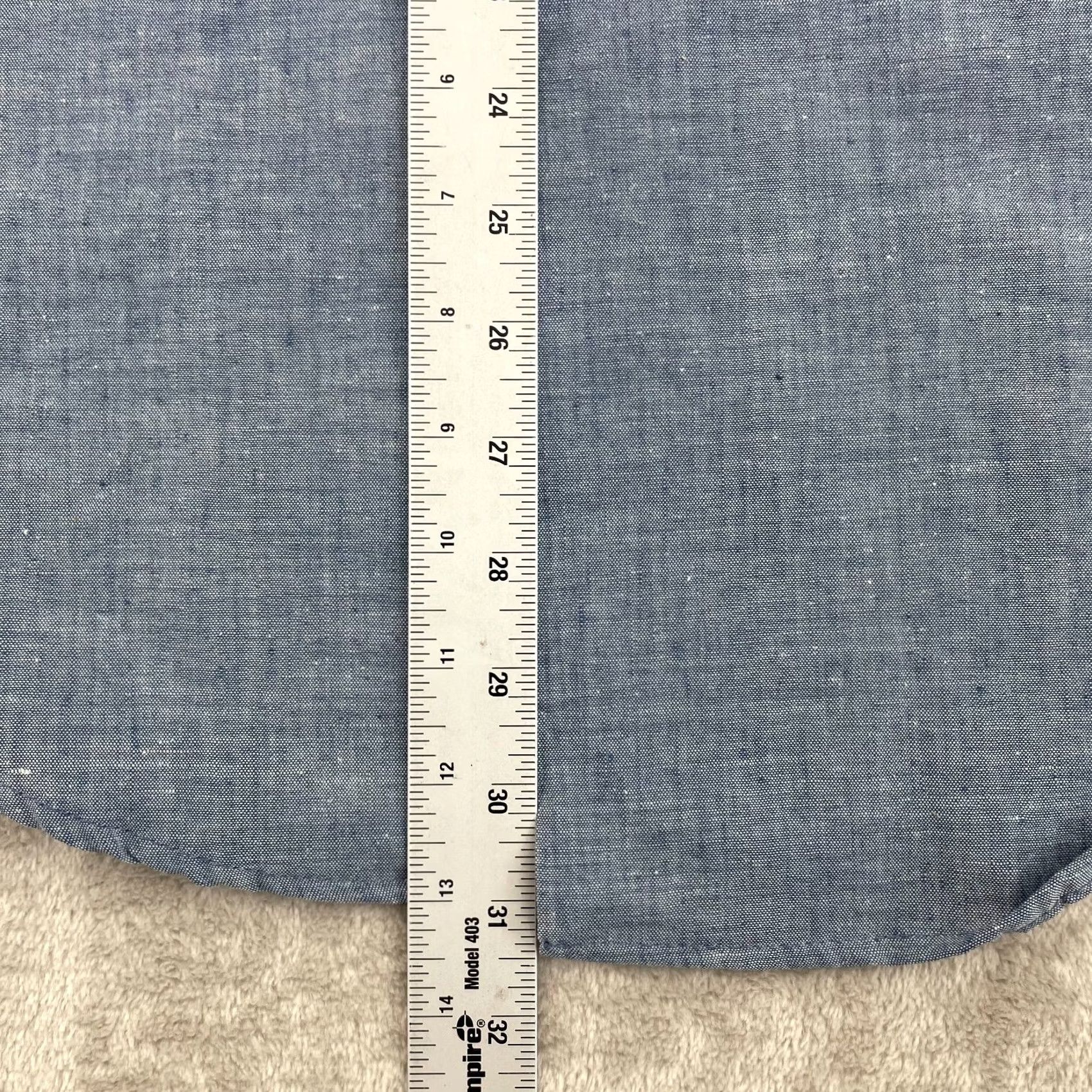 Vintage VINTAGE Big Mac Chambray Shirt Medium Blue Short Sleeve Button-Down 1980s Mens Shirt Size US M / EU 48-50 / 2 - 8 Thumbnail
