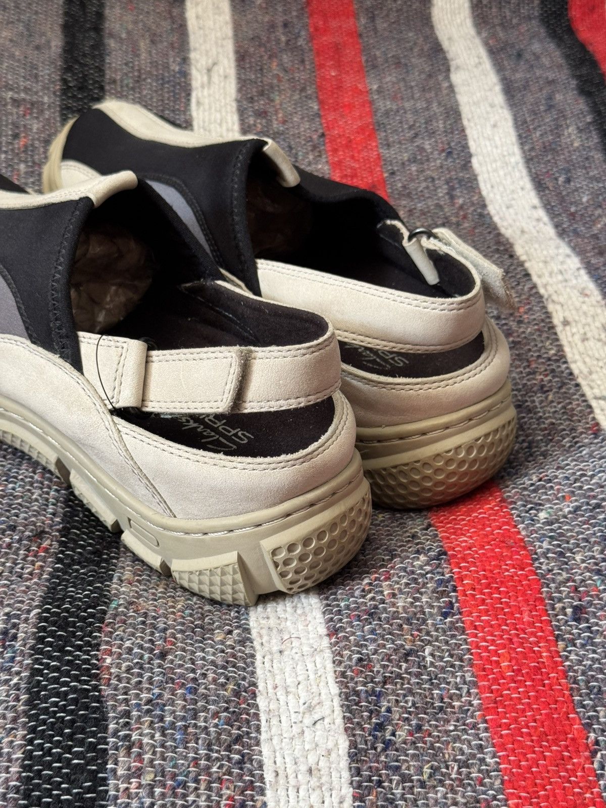 Clarks Vintage 00’s Clarks y2k Women’s Low Leather Suede Slip-Ons Size US 8.5 / IT 38.5 - 7 Thumbnail