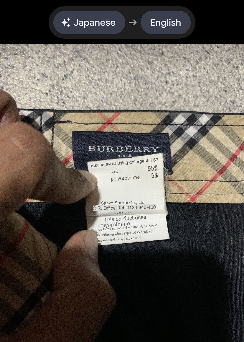 Burberry 🐍 Burberry Golf Casual Pants Size US 30 / EU 46 - 9 Thumbnail