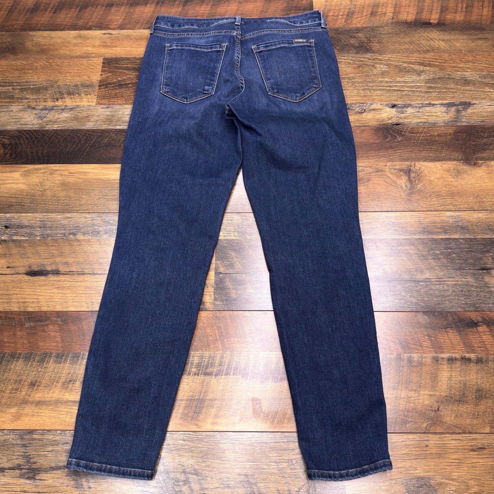 Eddie Bauer Eddie Bauer Skinny Jeans Womens 8 Mid Rise Stretch Jeans Blue Slim 5-Pocket Denim City Size 30" / US 8 / IT 44 - 3 Thumbnail