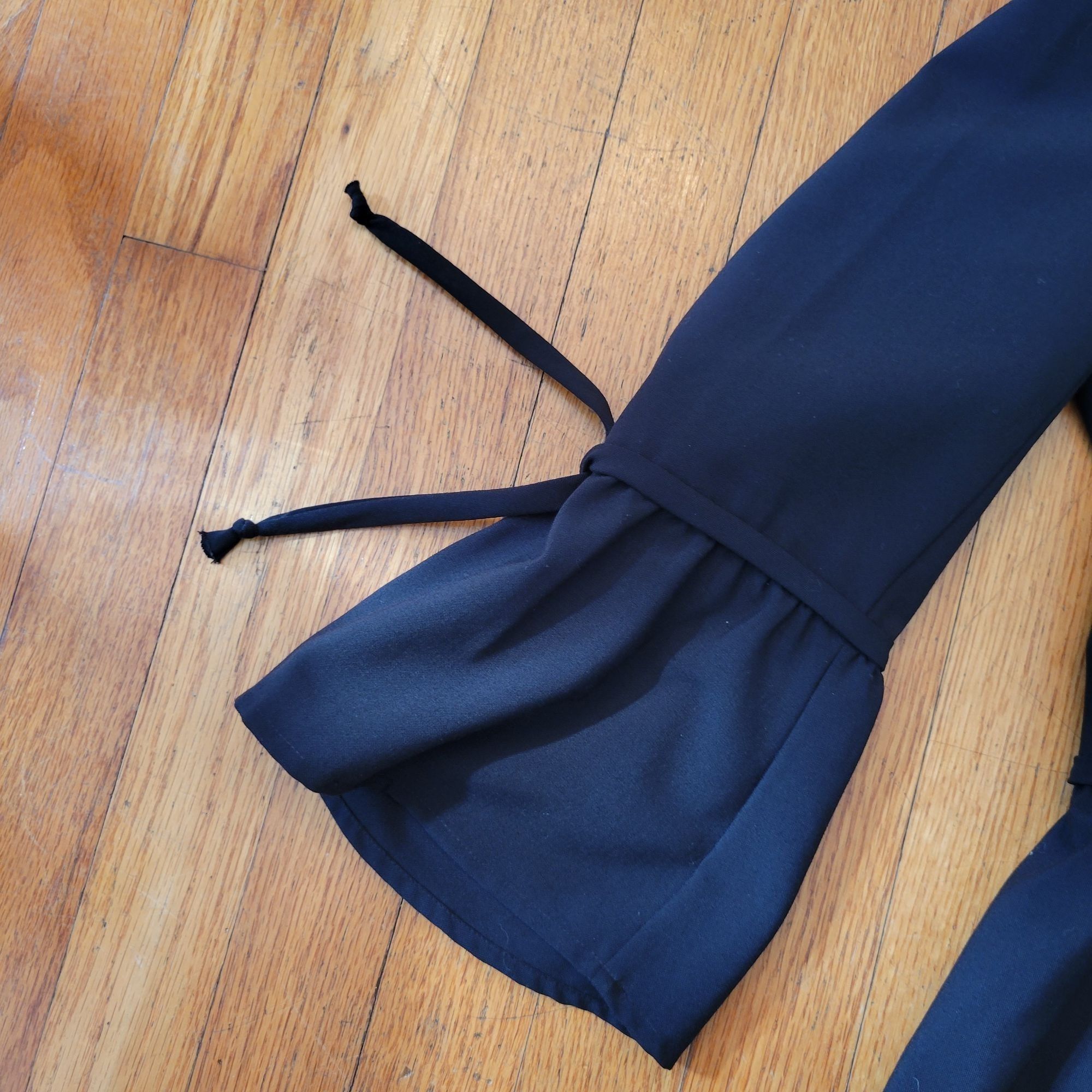 Other Yoana Baraschi 8 Black Blazer Peplum Jacket Victorian Whimsy Size M / US 6-8 / IT 42-44 - 8 Thumbnail