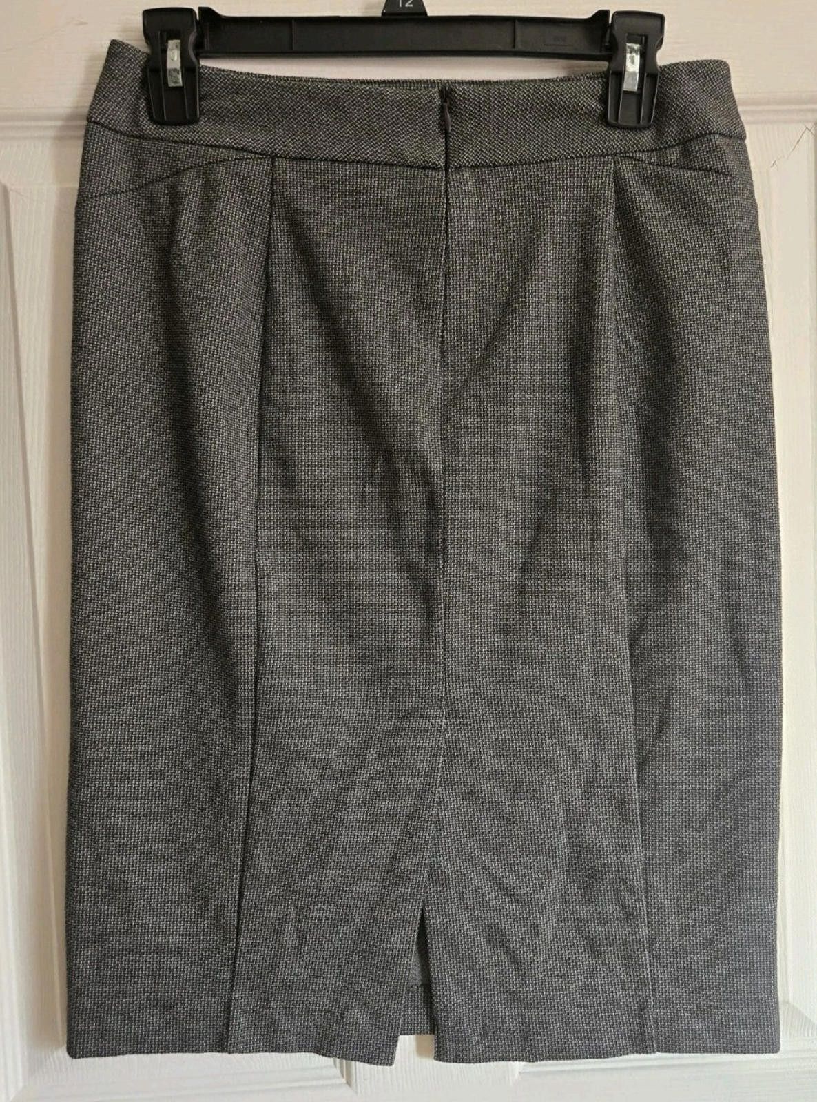 Other New York & Company Stretch Gray Pencil Skirt Womens Size 4 B Size 27" / US 4 / IT 40 - 4 Thumbnail