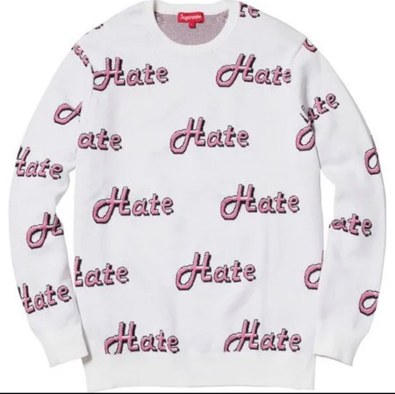 【XL】Supreme Hate sweater Supreme Yohji Yamamoto TEKKEN™ Sweater (FW22) - $268