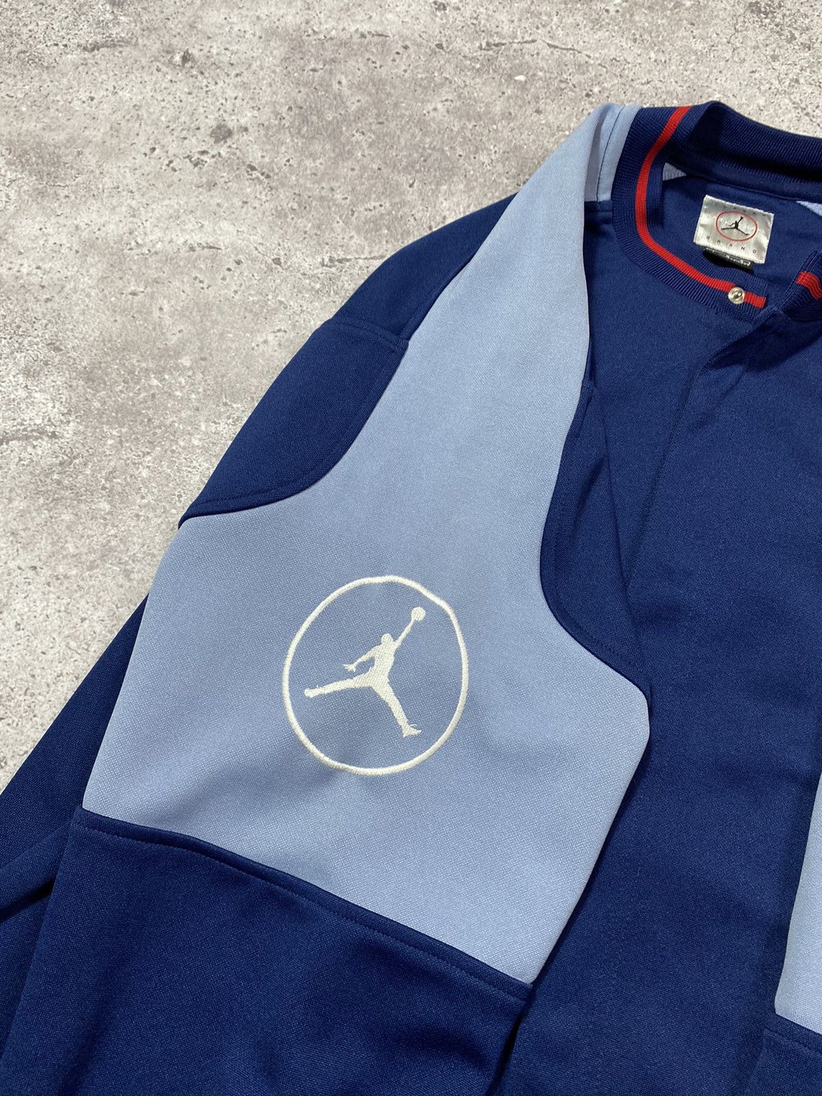 Jordan Brand × NBA × Vintage Vintage JORDAN NBA Nike bomber light jacket Size US L / EU 52-54 / 3 - 6 Thumbnail