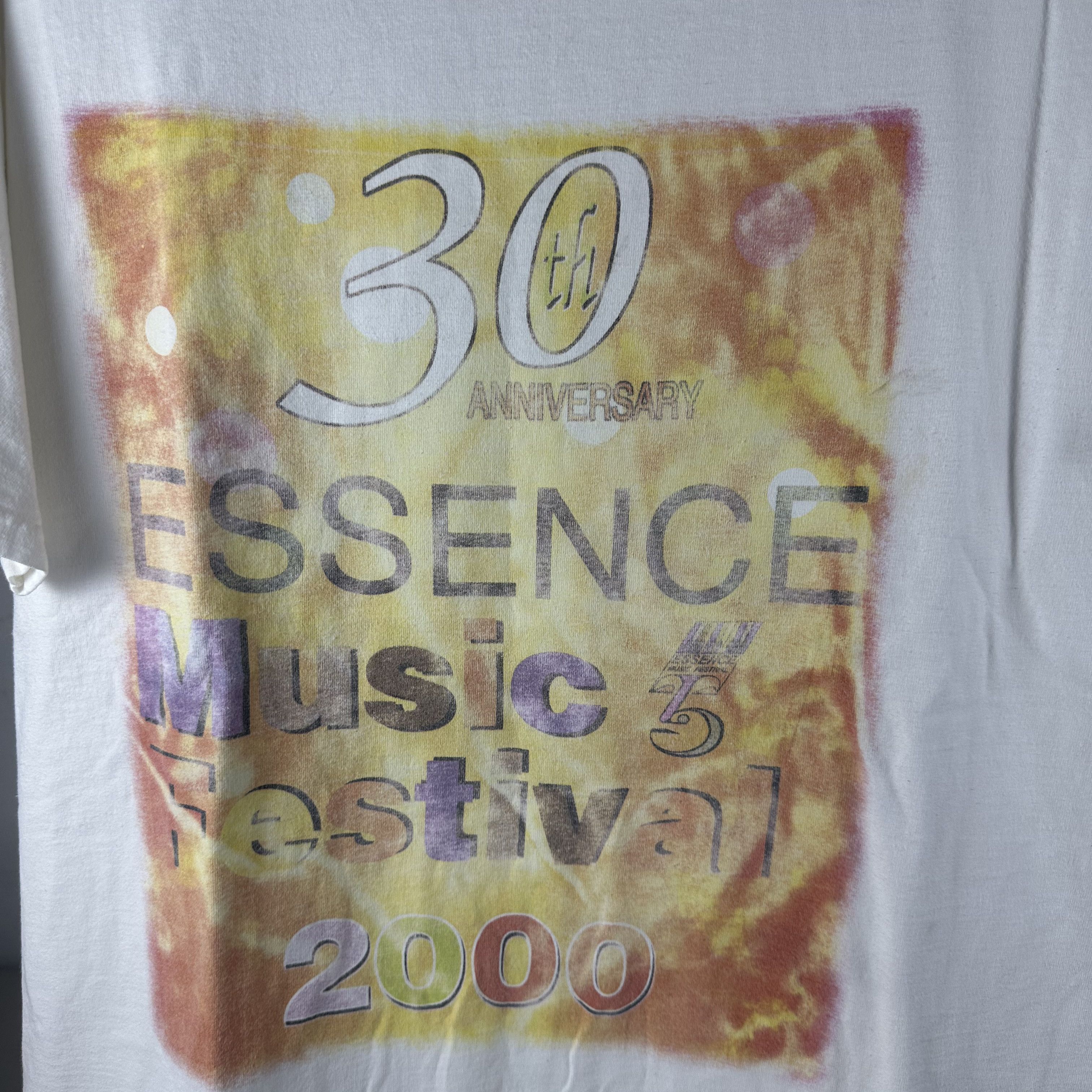 Vintage ​​​​2000 D' Angelo Luther Vandross Run-DMC Essence Music Tee Size US XL / EU 56 / 4 - 3 Thumbnail