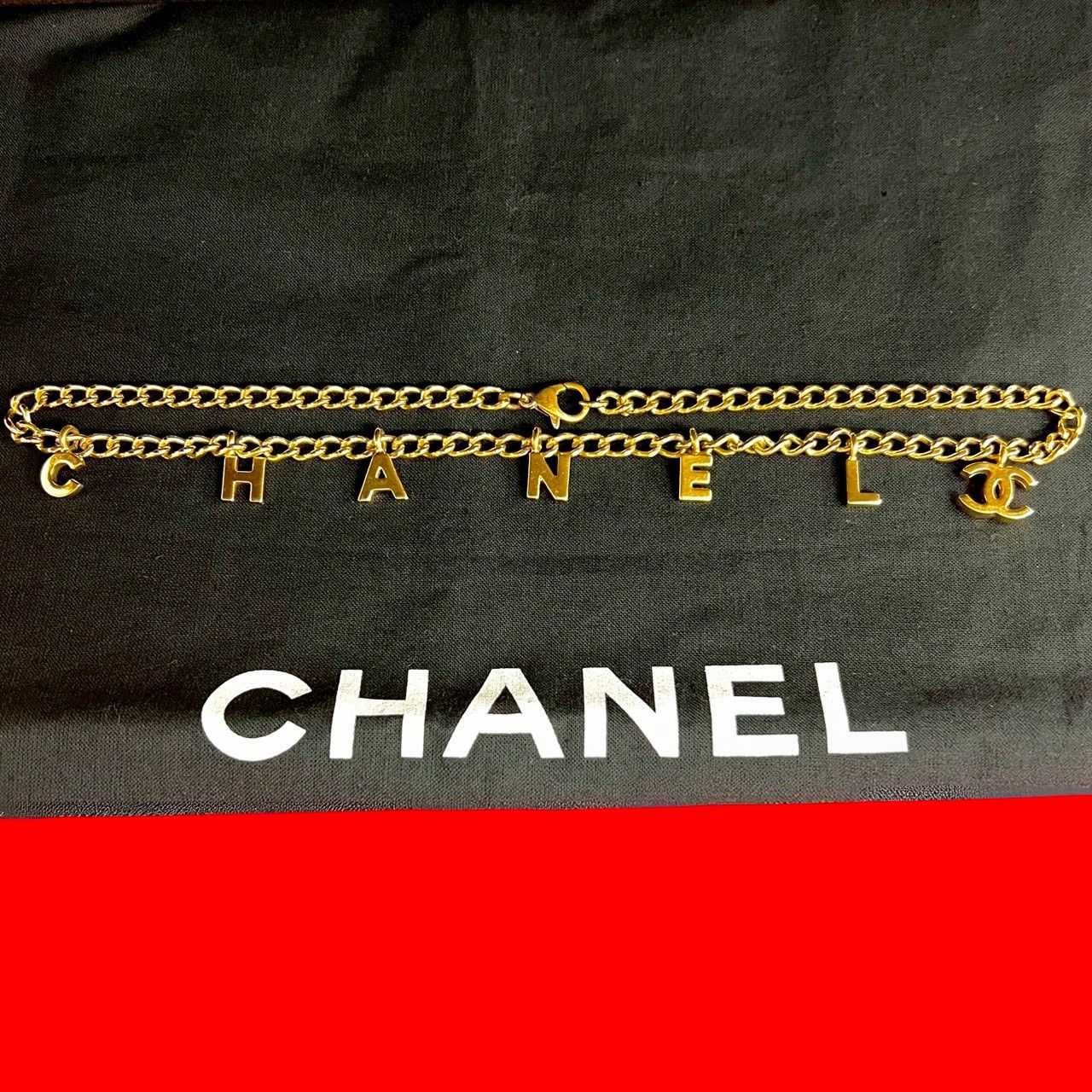 Chanel Chanel Coco Mark Necklace Metal Necklace DUTY FREE for USA