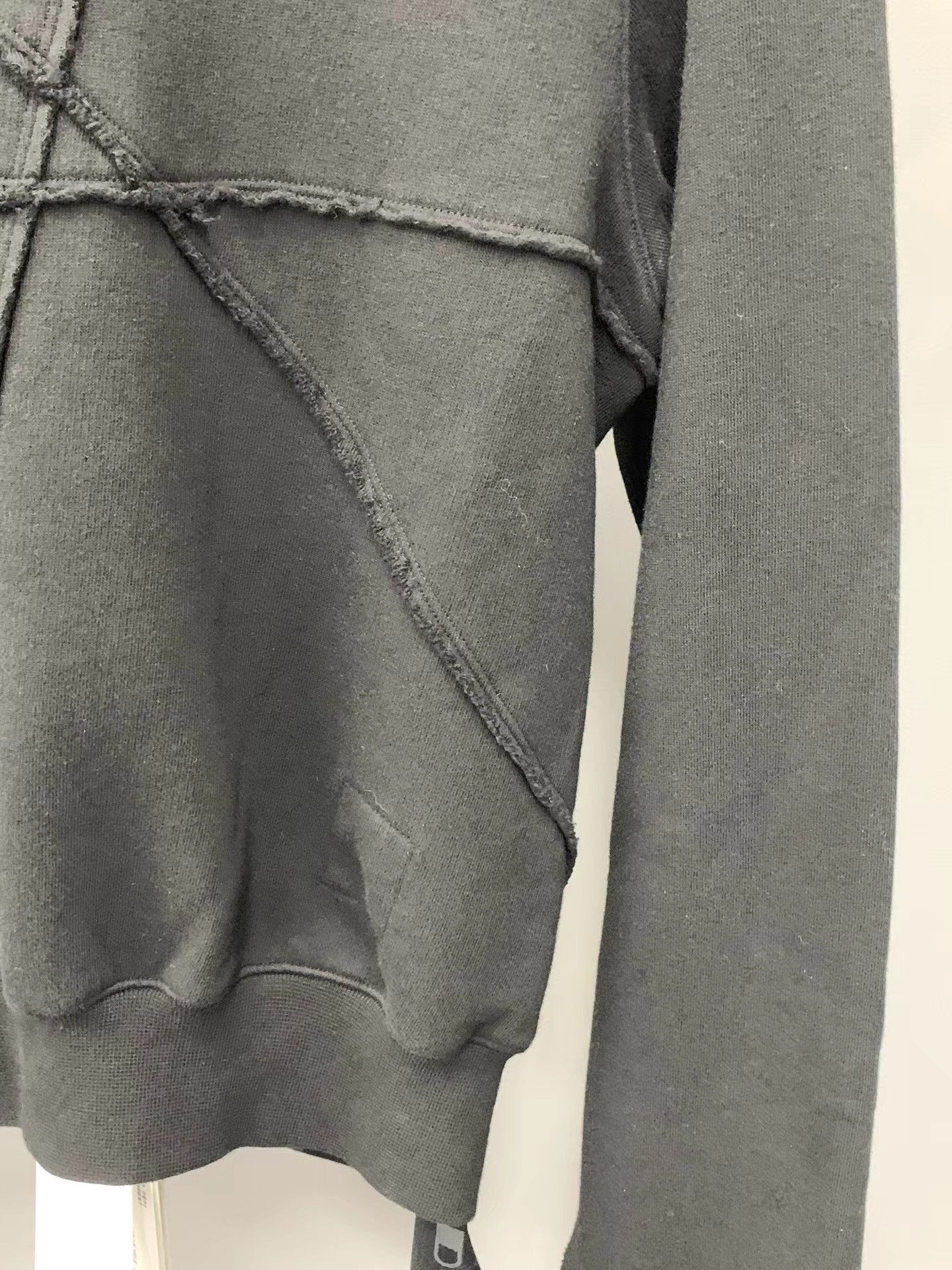 Rick Owens Rick Owens 23SS Black Pentagram Cropped Hoodie K34 Size M / US 6-8 / IT 42-44 - 3 Thumbnail
