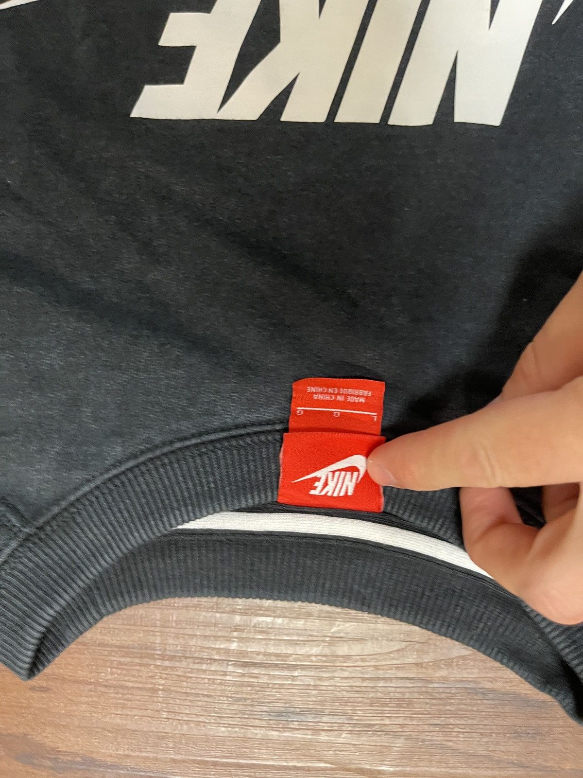 Nike Nike crewneck sweatshirt size large Size US L / EU 52-54 / 3 - 2 Thumbnail