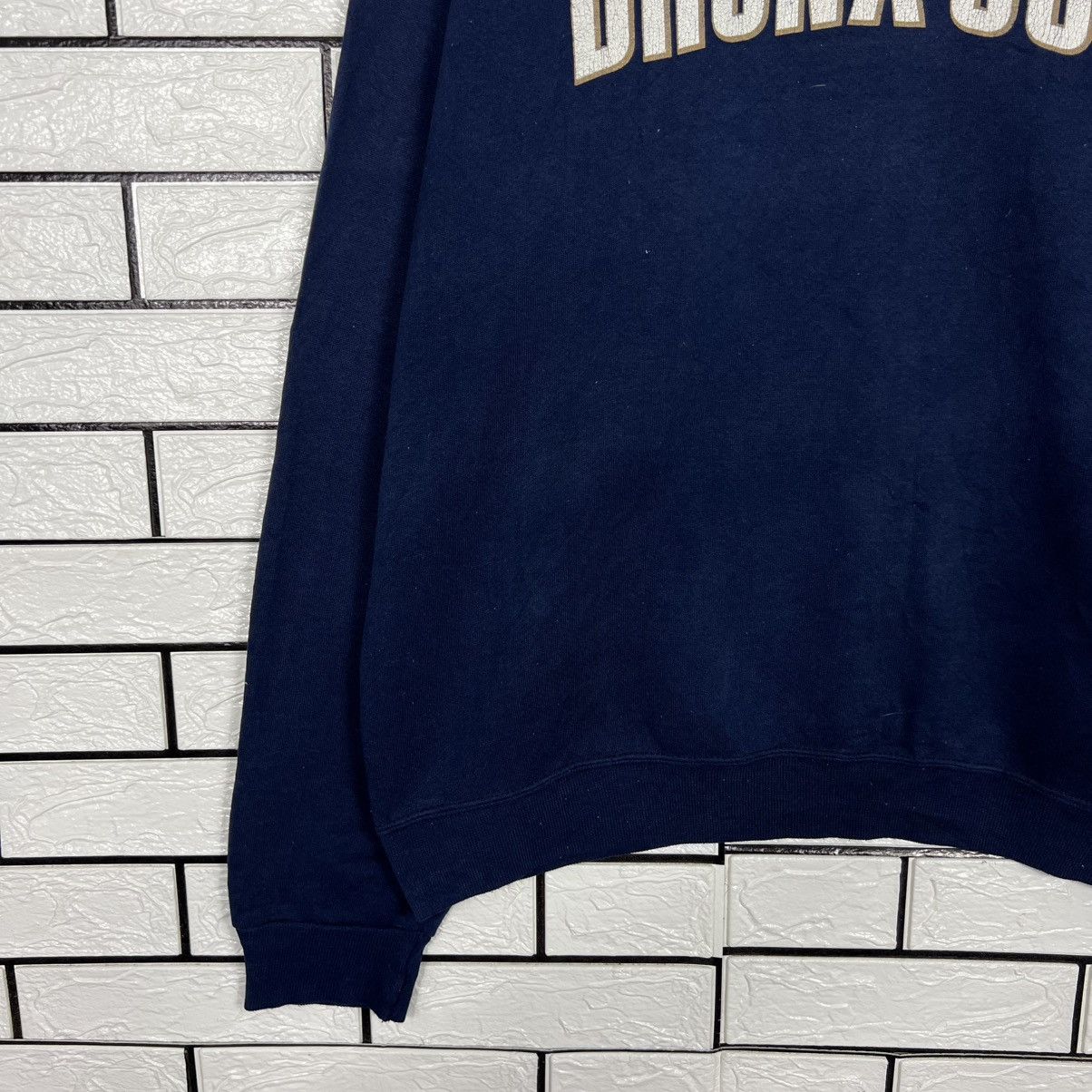 Vintage 90's BRONX CUTS Big Logo Sweatshirt Made in Usa #4069-C185 Size US XL / EU 56 / 4 - 6 Thumbnail