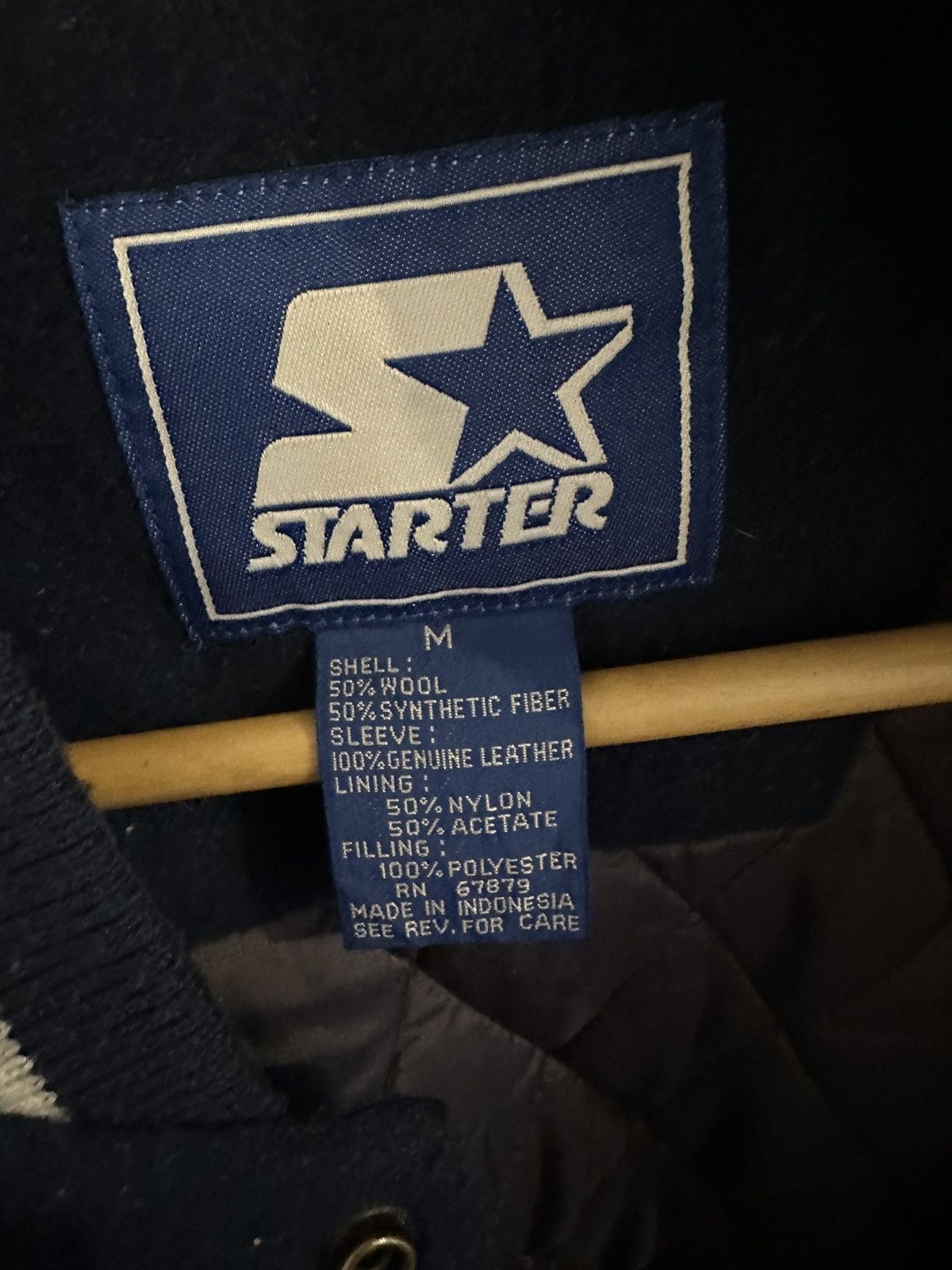 Starter Starter Jacke North Carolina Size M Lederjacke Jacket Size US M / EU 48-50 / 2 - 11 Thumbnail