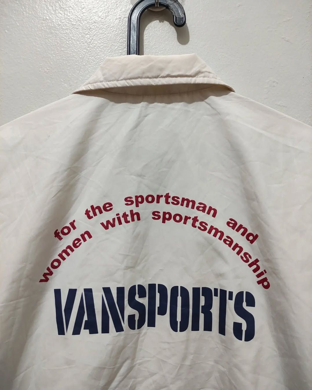 Japanese Brand Japanese Archive Vansport spell out logo windbreaker Size L / US 10 / IT 46 - 5 Thumbnail