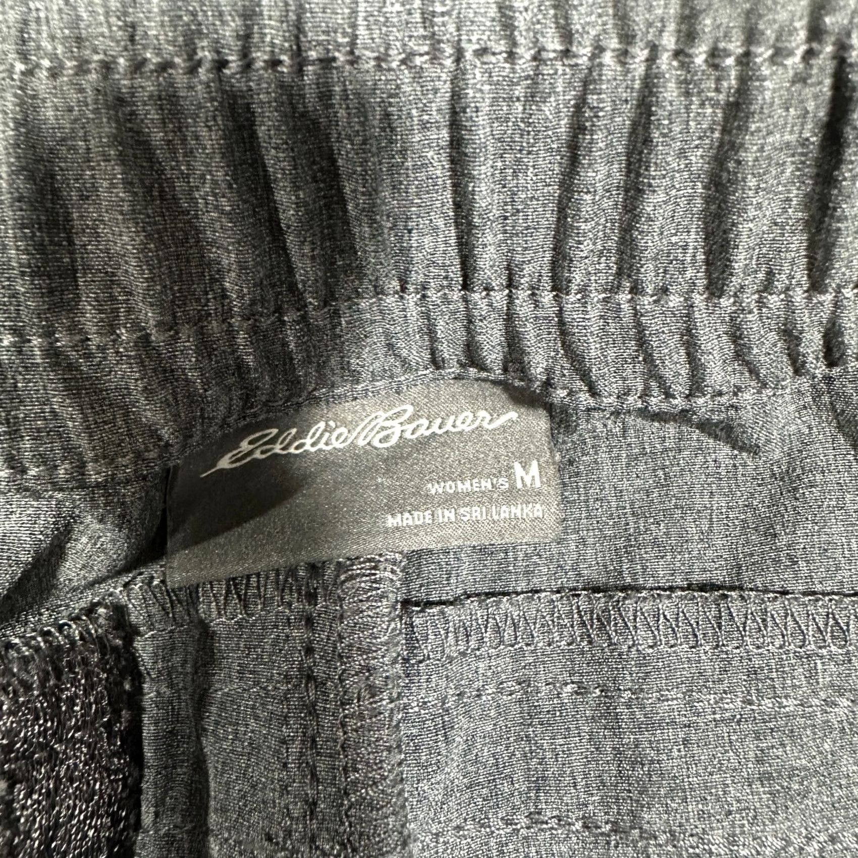 Eddie Bauer Eddie Bauer Pants Womens Medium Gray Stretch Straight Flat Front Pockets Pull On Size 32" / US 10 / IT 46 - 4 Thumbnail
